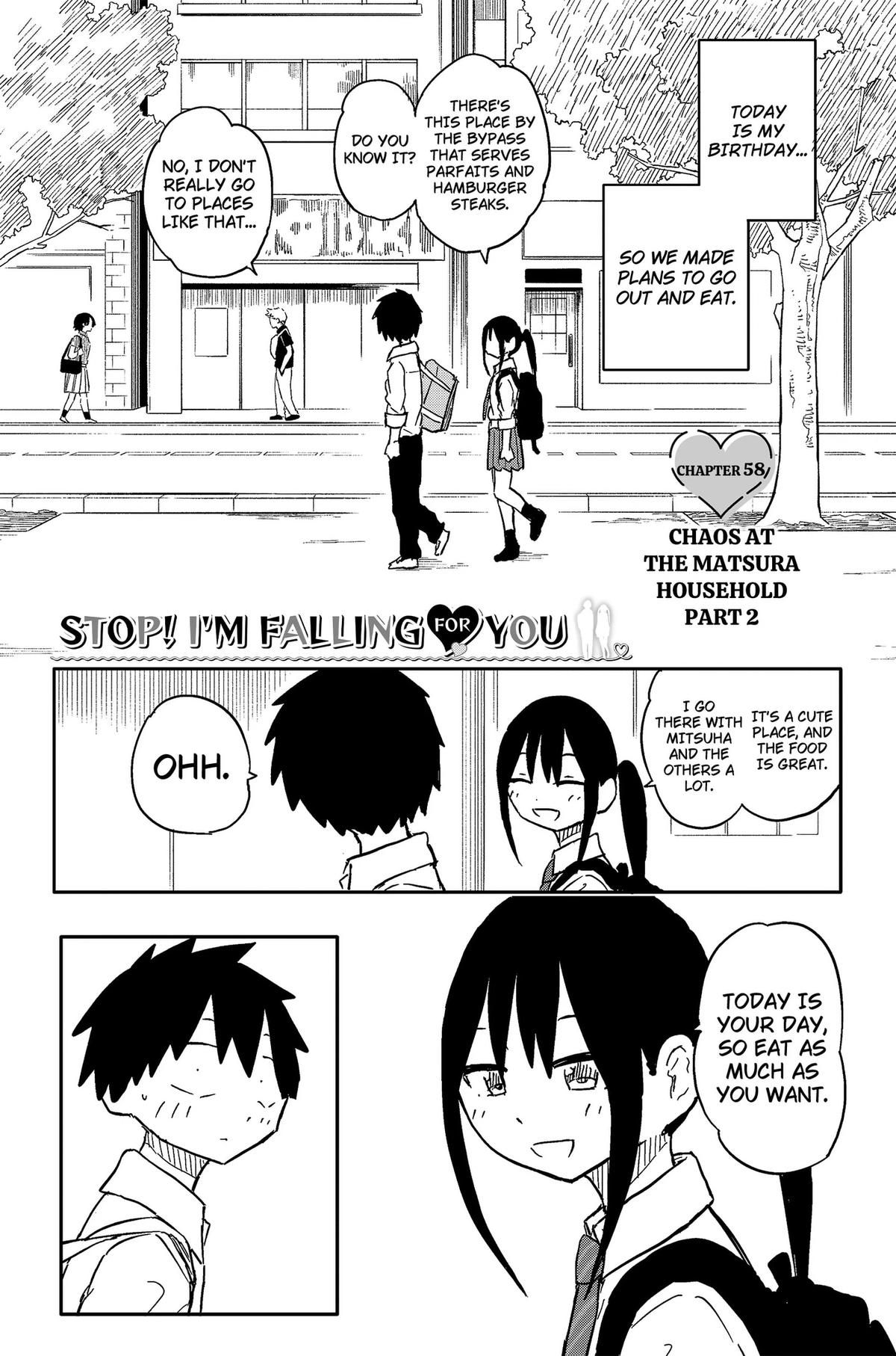 Yamero Suki ni Natteshimau Chap 58 - Next Chap 59