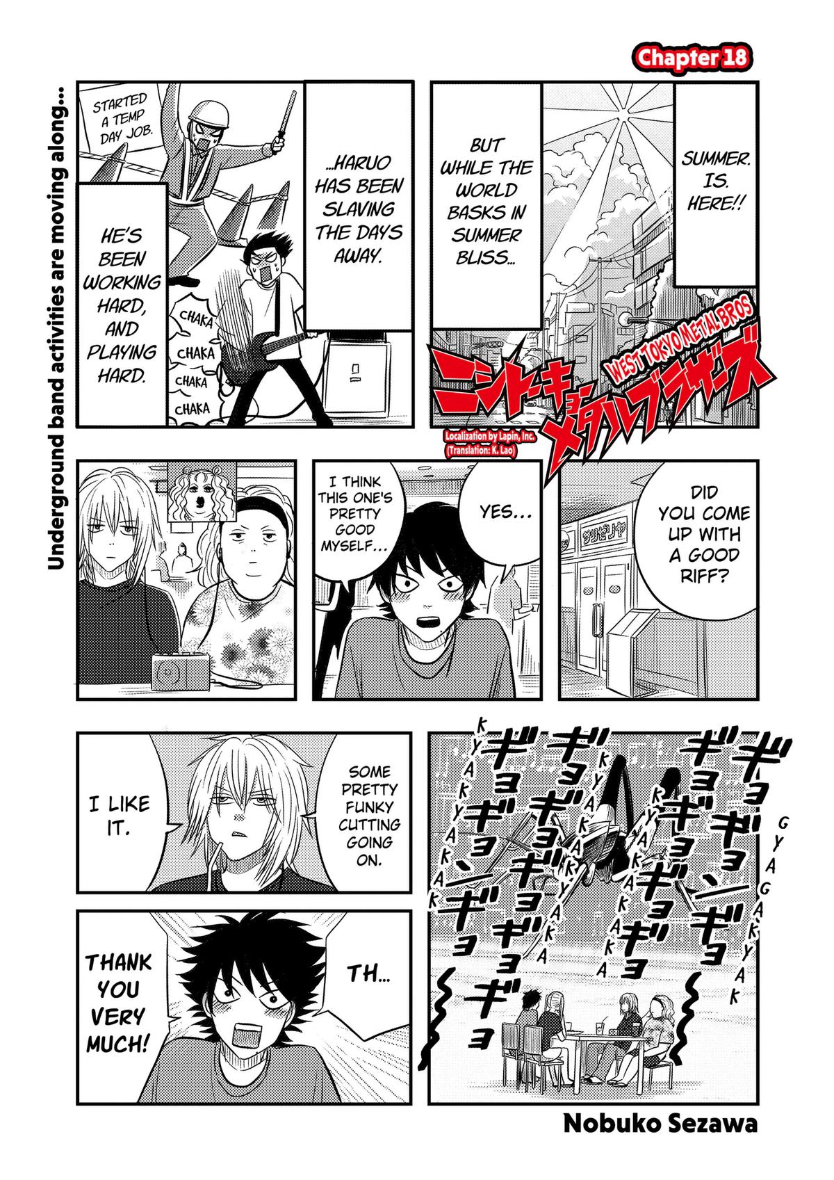 Nishi Tokyo Metal Brothers Chap 18 - Next Chap 19