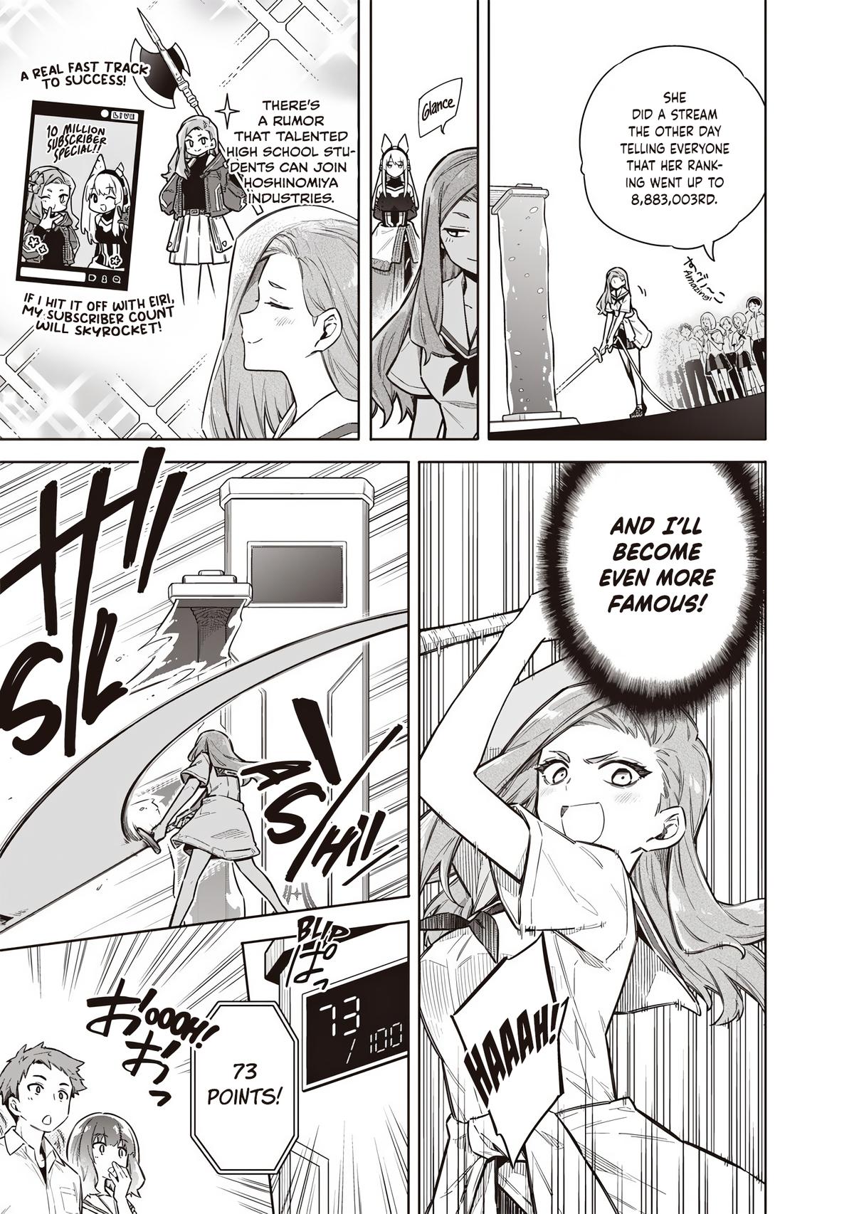 Toukyou KINOKO: Sekai Ranking 1-i no Komyu-ryoku Saijaku JK Chap 23 - Next Chap 24