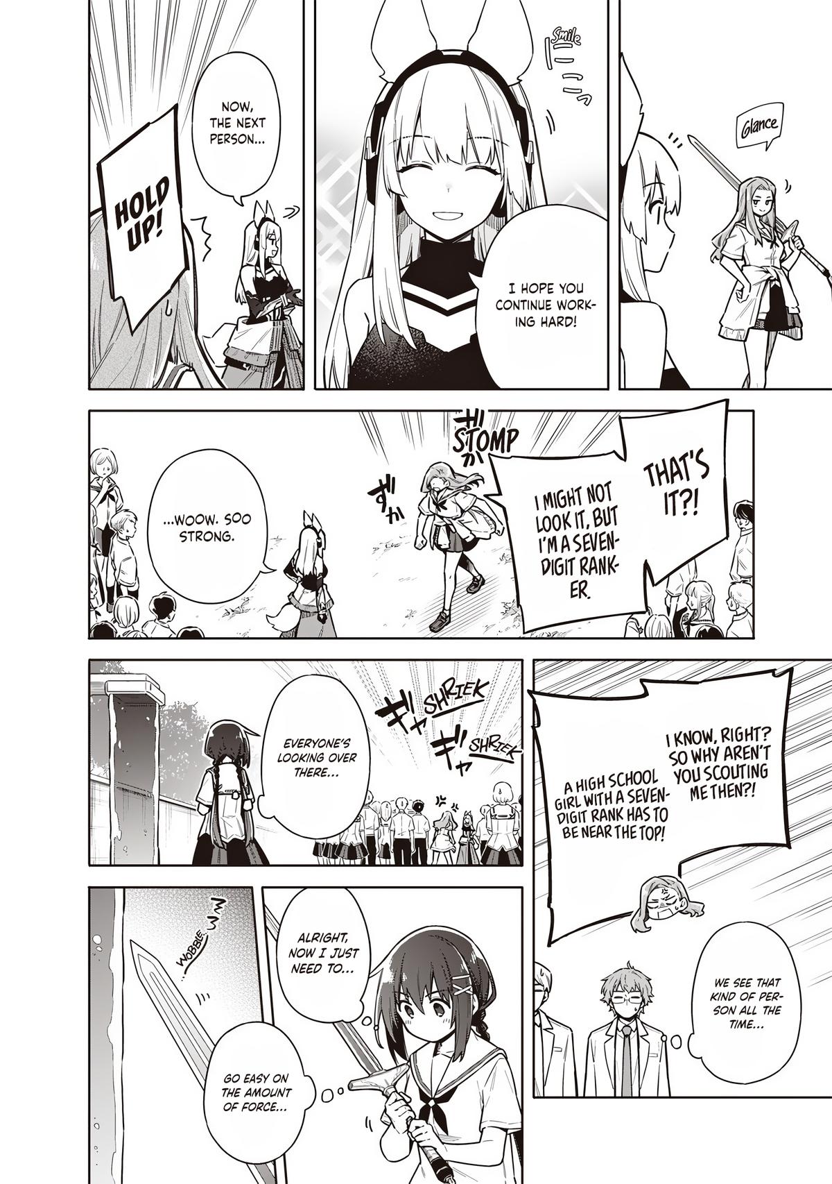 Toukyou KINOKO: Sekai Ranking 1-i no Komyu-ryoku Saijaku JK Chap 23 - Next Chap 24
