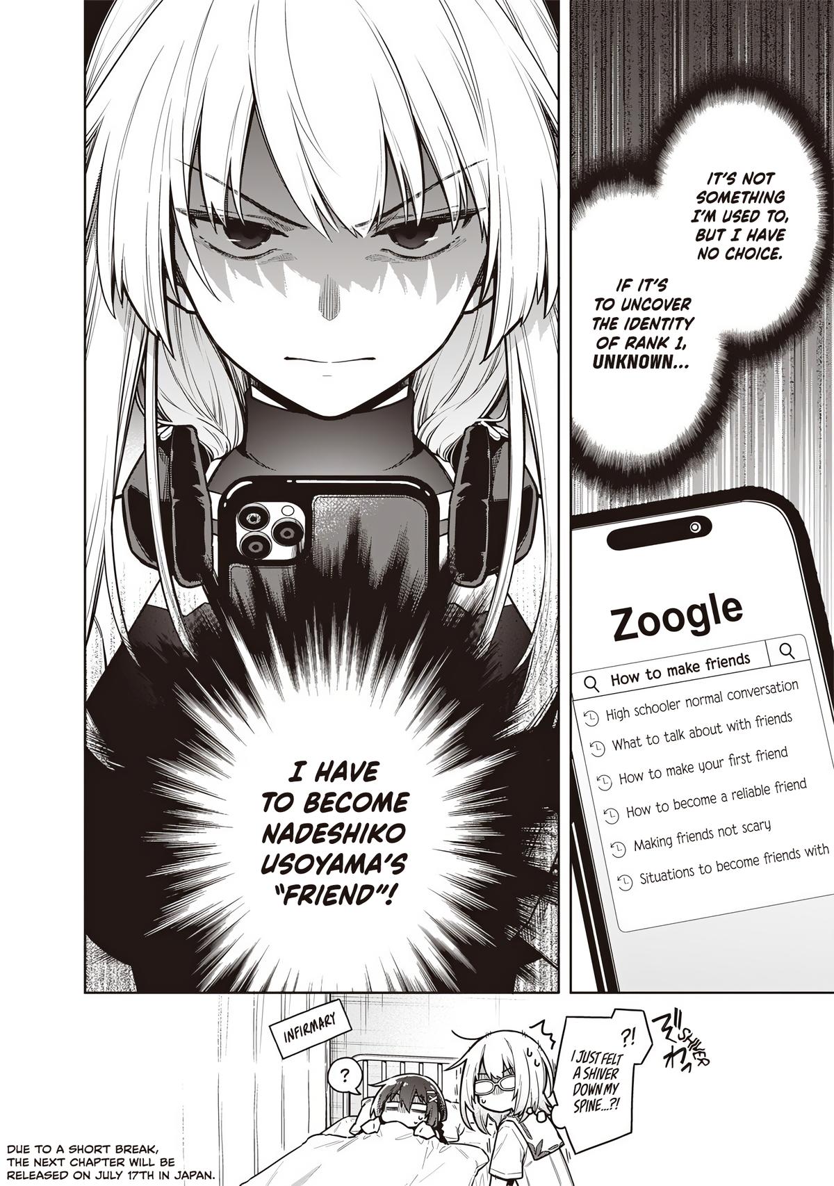 Toukyou KINOKO: Sekai Ranking 1-i no Komyu-ryoku Saijaku JK Chap 23 - Next Chap 24