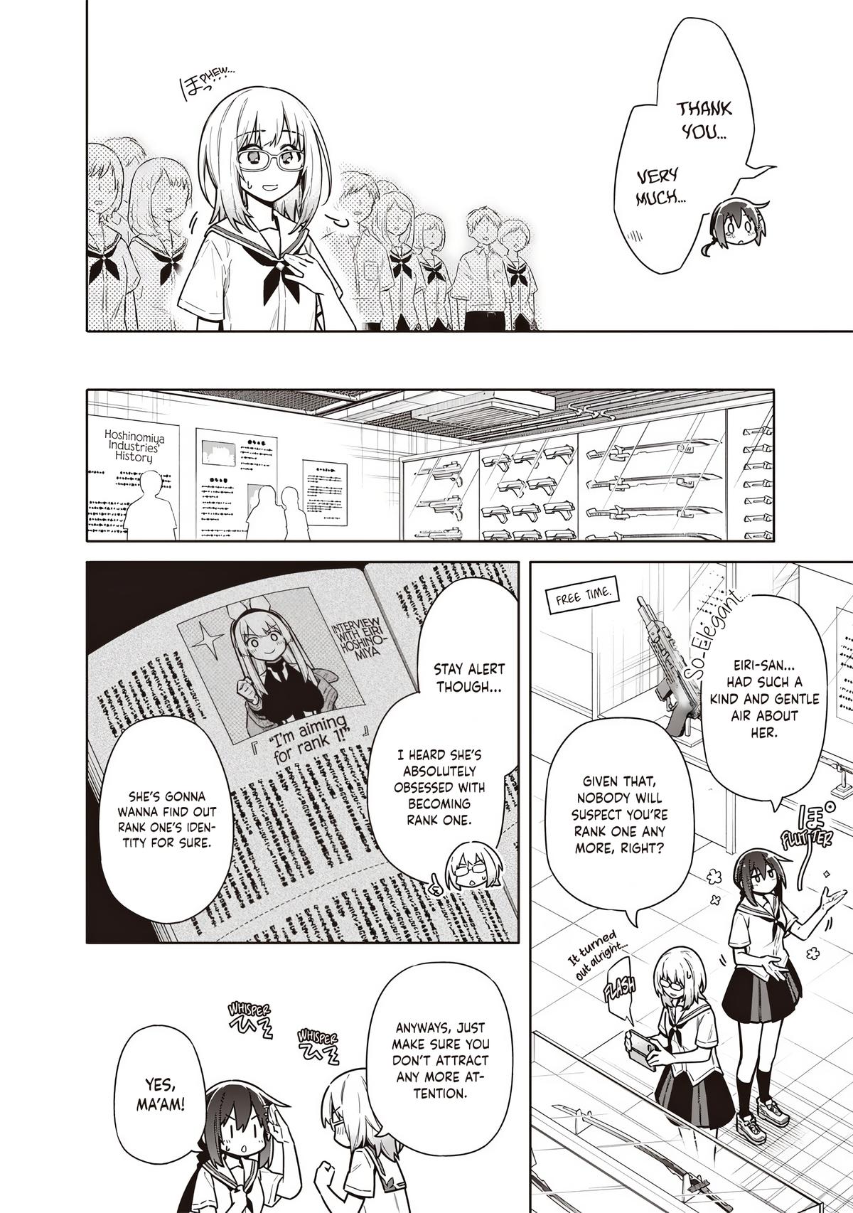 Toukyou KINOKO: Sekai Ranking 1-i no Komyu-ryoku Saijaku JK Chap 23 - Next Chap 24