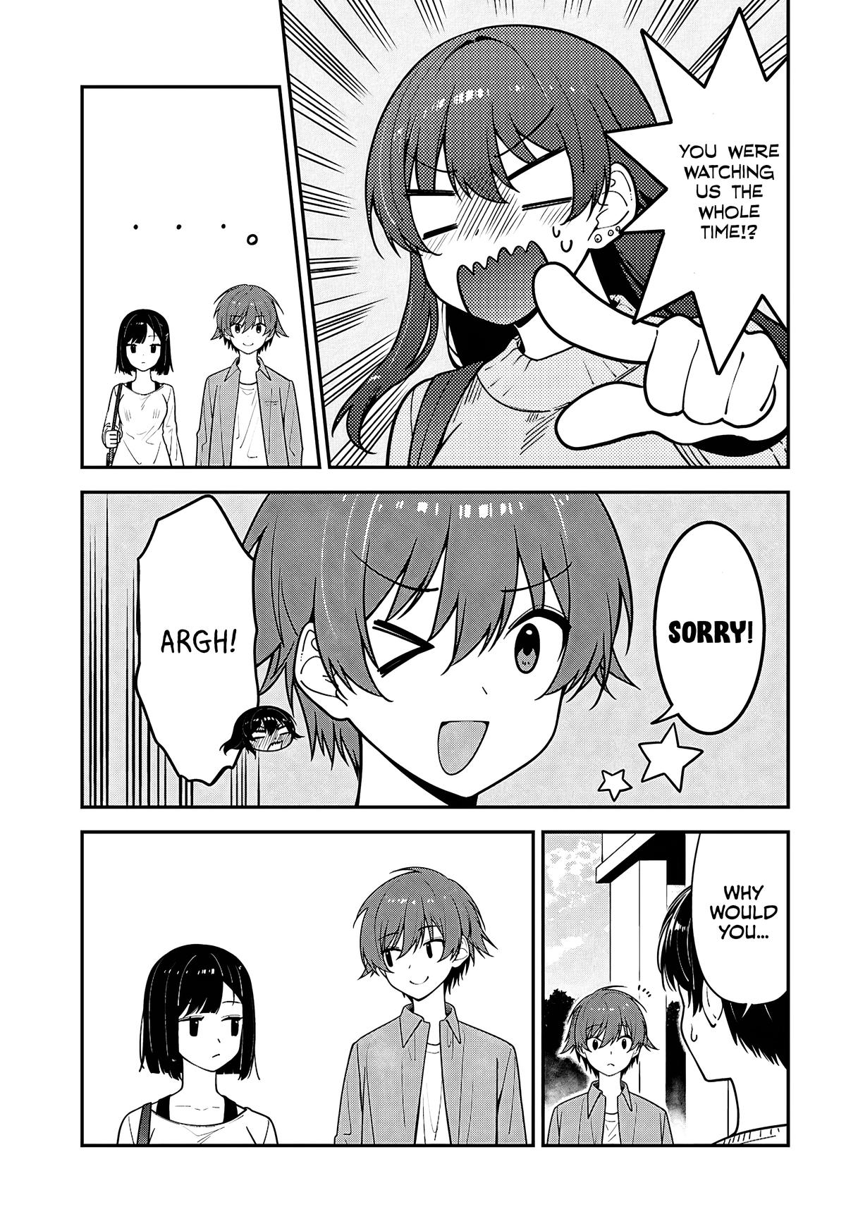 Tonari no Seki no Yankee Shimizu-san ga Kami wo Kuroku Sometekita Chap 20 - Next Chap 21