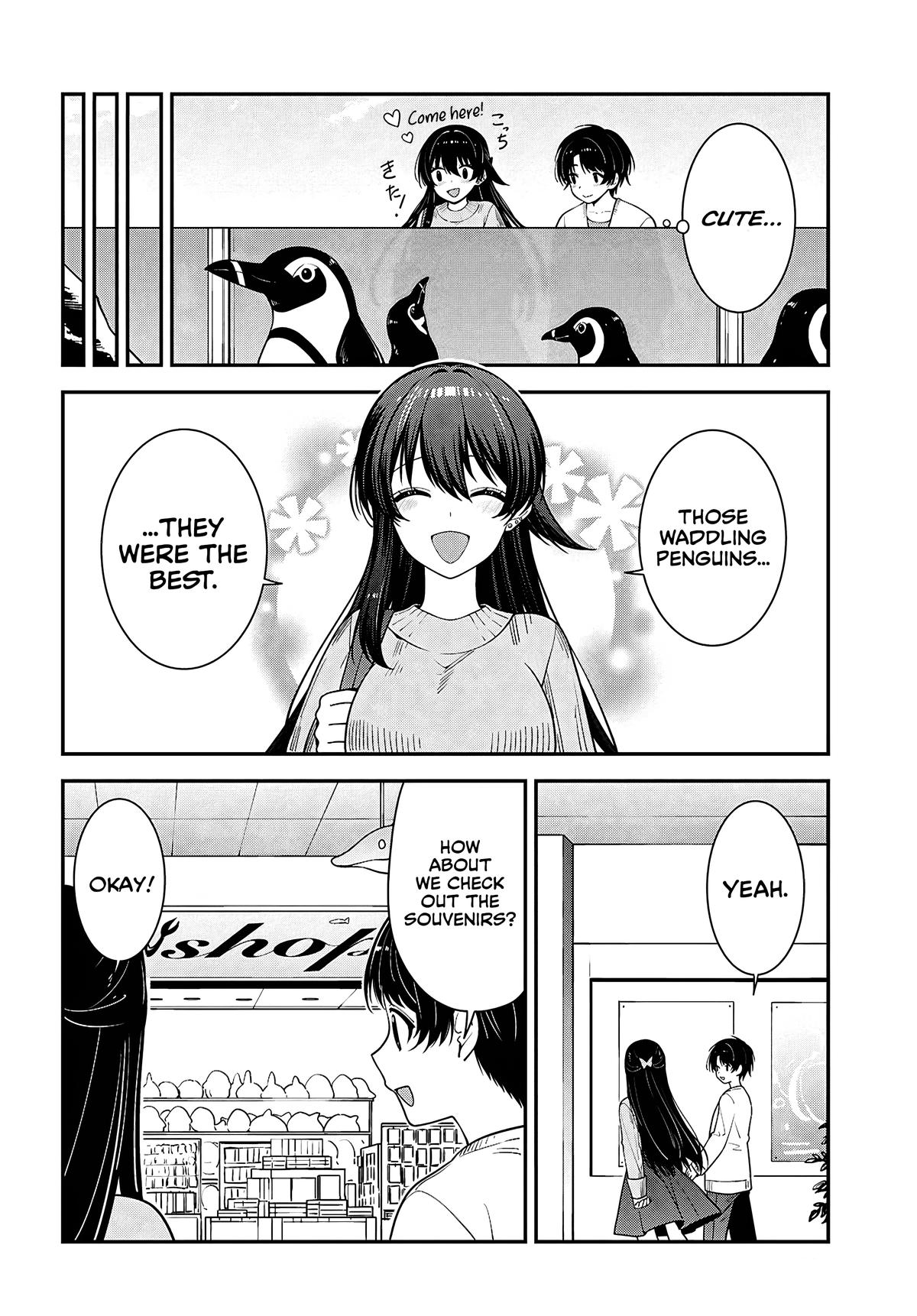 Tonari no Seki no Yankee Shimizu-san ga Kami wo Kuroku Sometekita Chap 20 - Next Chap 21