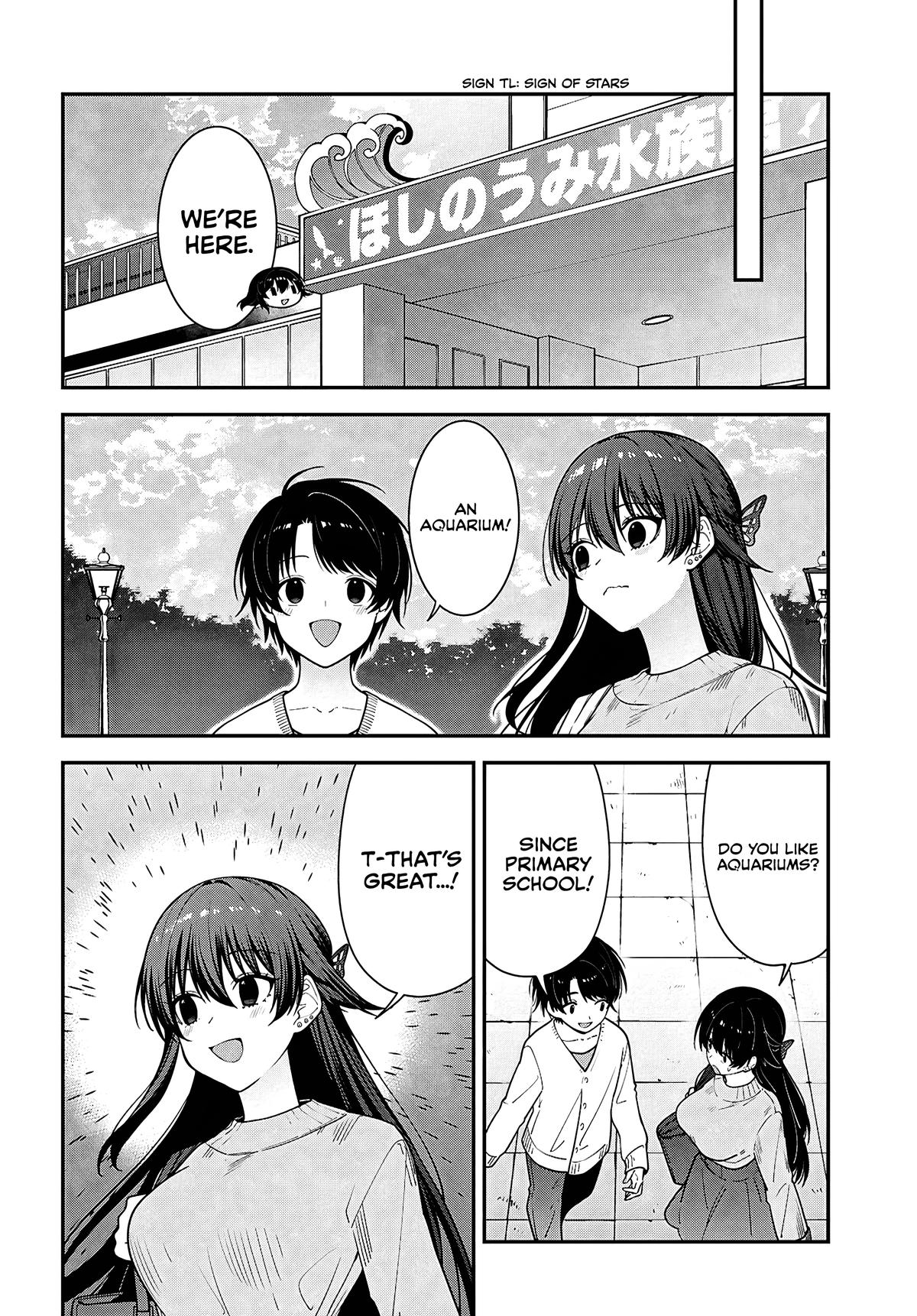 Tonari no Seki no Yankee Shimizu-san ga Kami wo Kuroku Sometekita Chap 20 - Next Chap 21