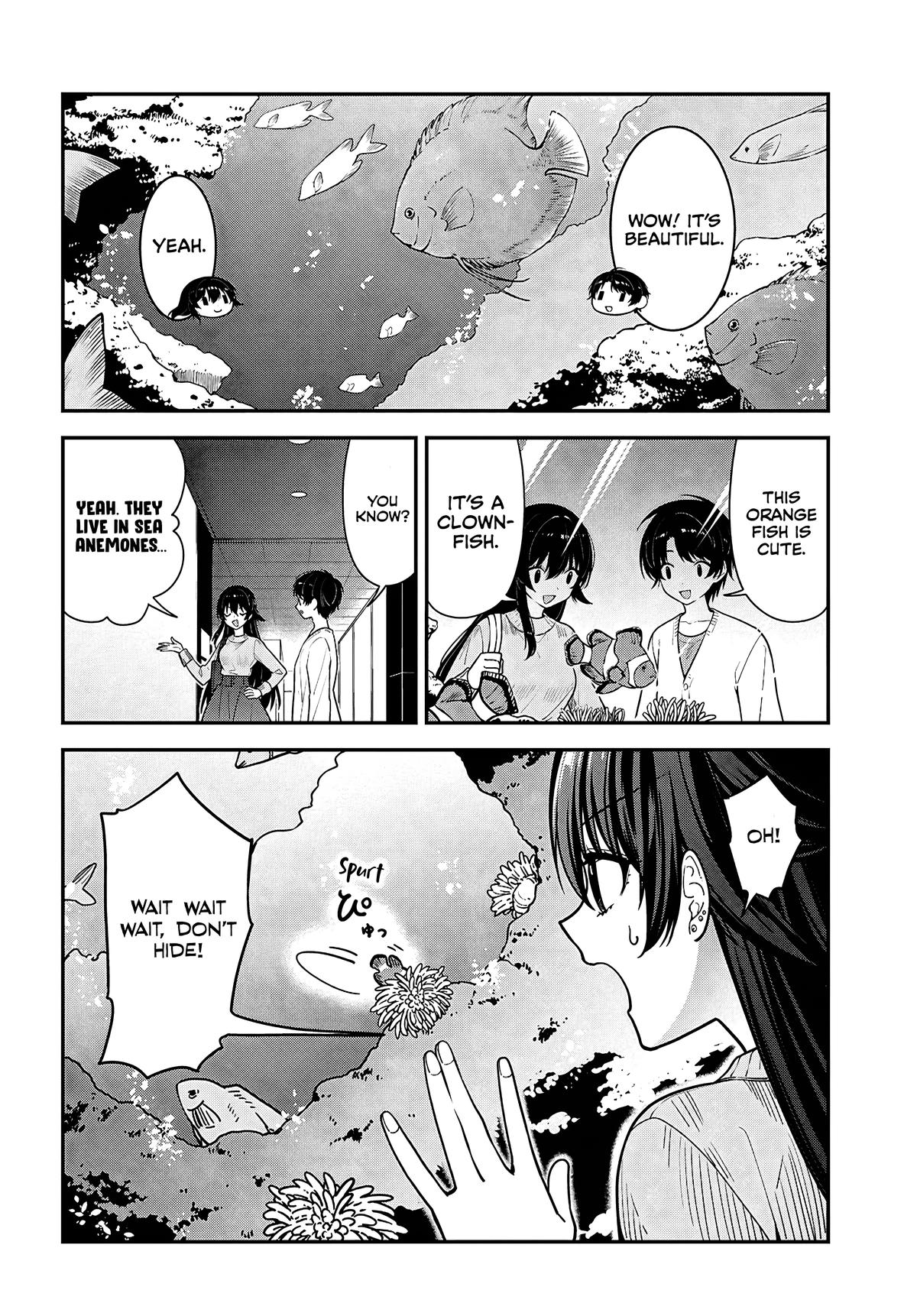 Tonari no Seki no Yankee Shimizu-san ga Kami wo Kuroku Sometekita Chap 20 - Next Chap 21