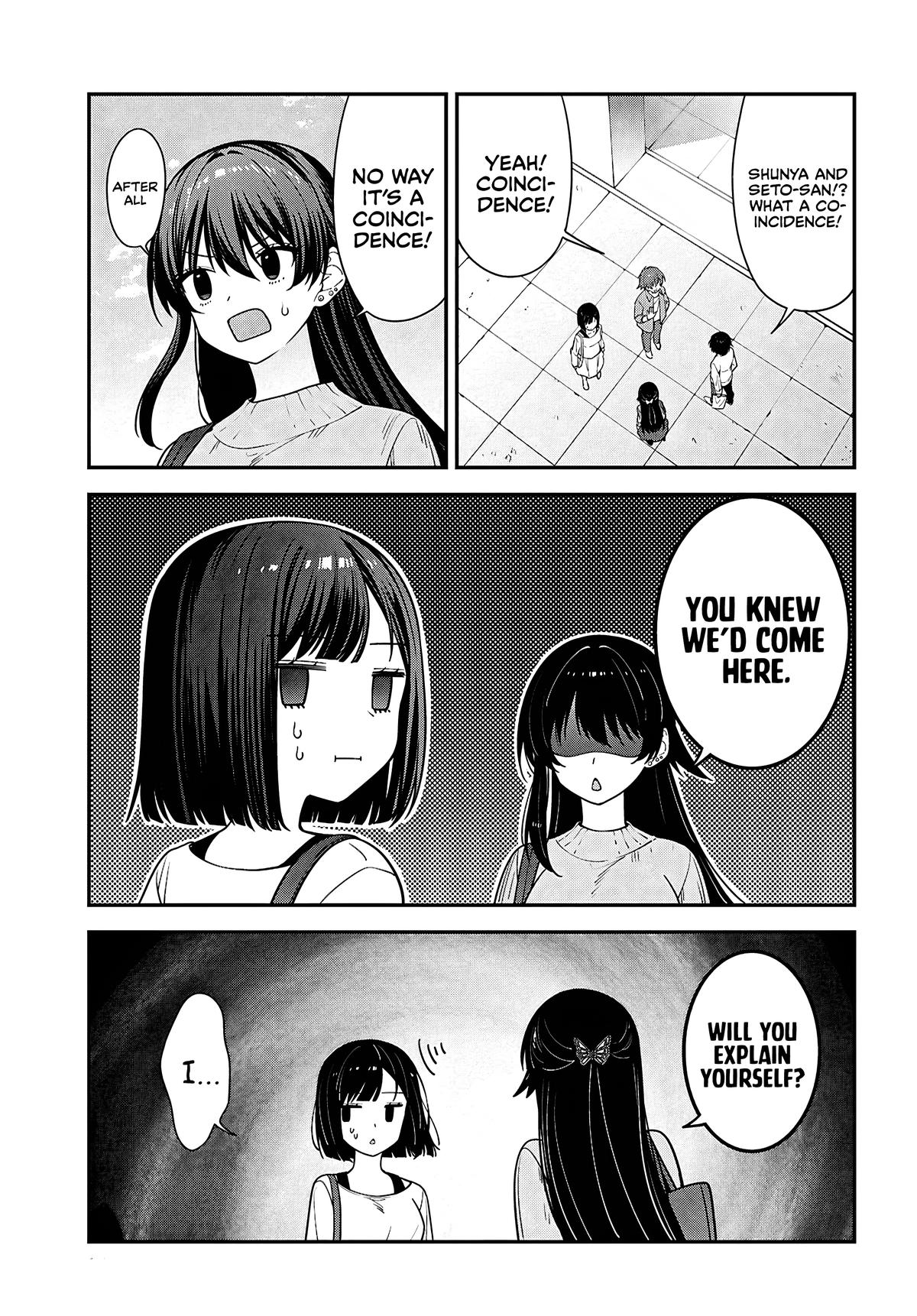 Tonari no Seki no Yankee Shimizu-san ga Kami wo Kuroku Sometekita Chap 20 - Next Chap 21