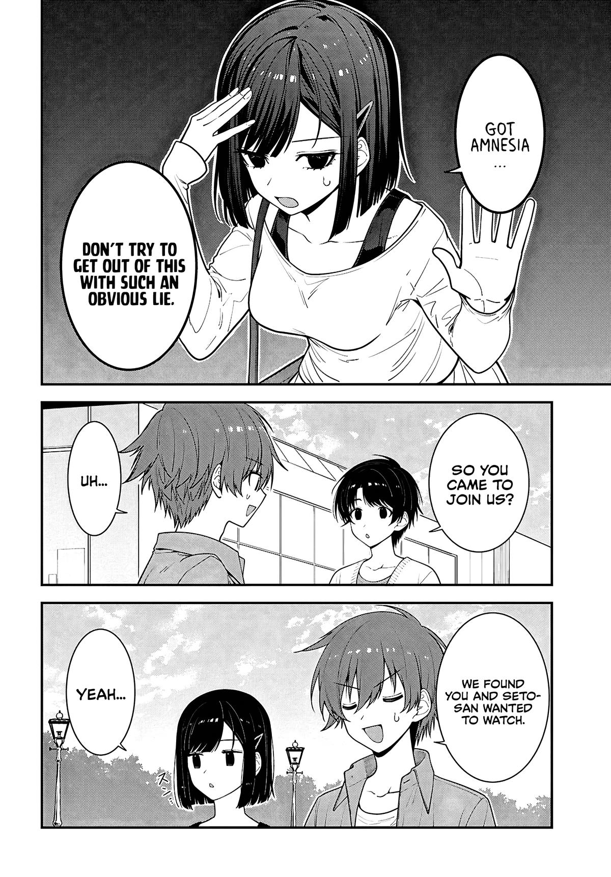 Tonari no Seki no Yankee Shimizu-san ga Kami wo Kuroku Sometekita Chap 20 - Next Chap 21