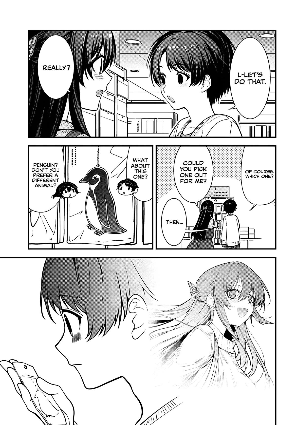 Tonari no Seki no Yankee Shimizu-san ga Kami wo Kuroku Sometekita Chap 20 - Next Chap 21