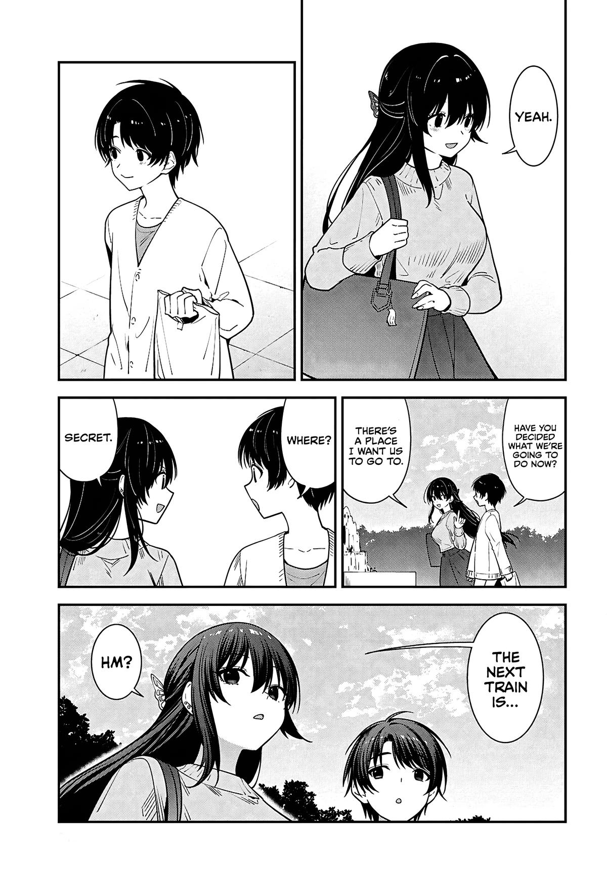 Tonari no Seki no Yankee Shimizu-san ga Kami wo Kuroku Sometekita Chap 20 - Next Chap 21