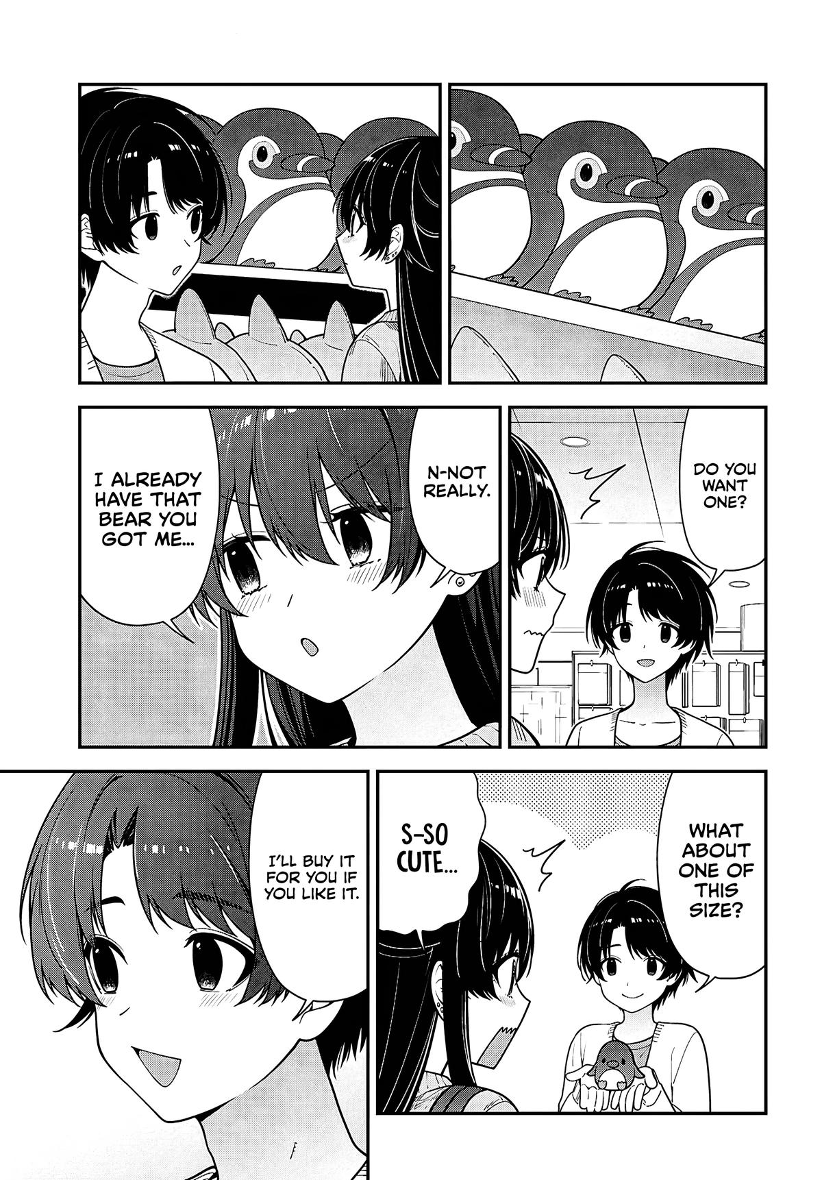 Tonari no Seki no Yankee Shimizu-san ga Kami wo Kuroku Sometekita Chap 20 - Next Chap 21