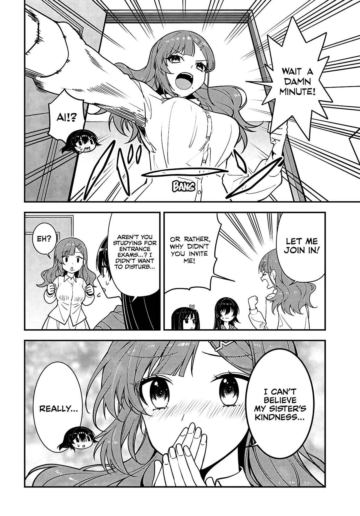 Tonari no Seki no Yankee Shimizu-san ga Kami wo Kuroku Sometekita Chap 20 - Next Chap 21
