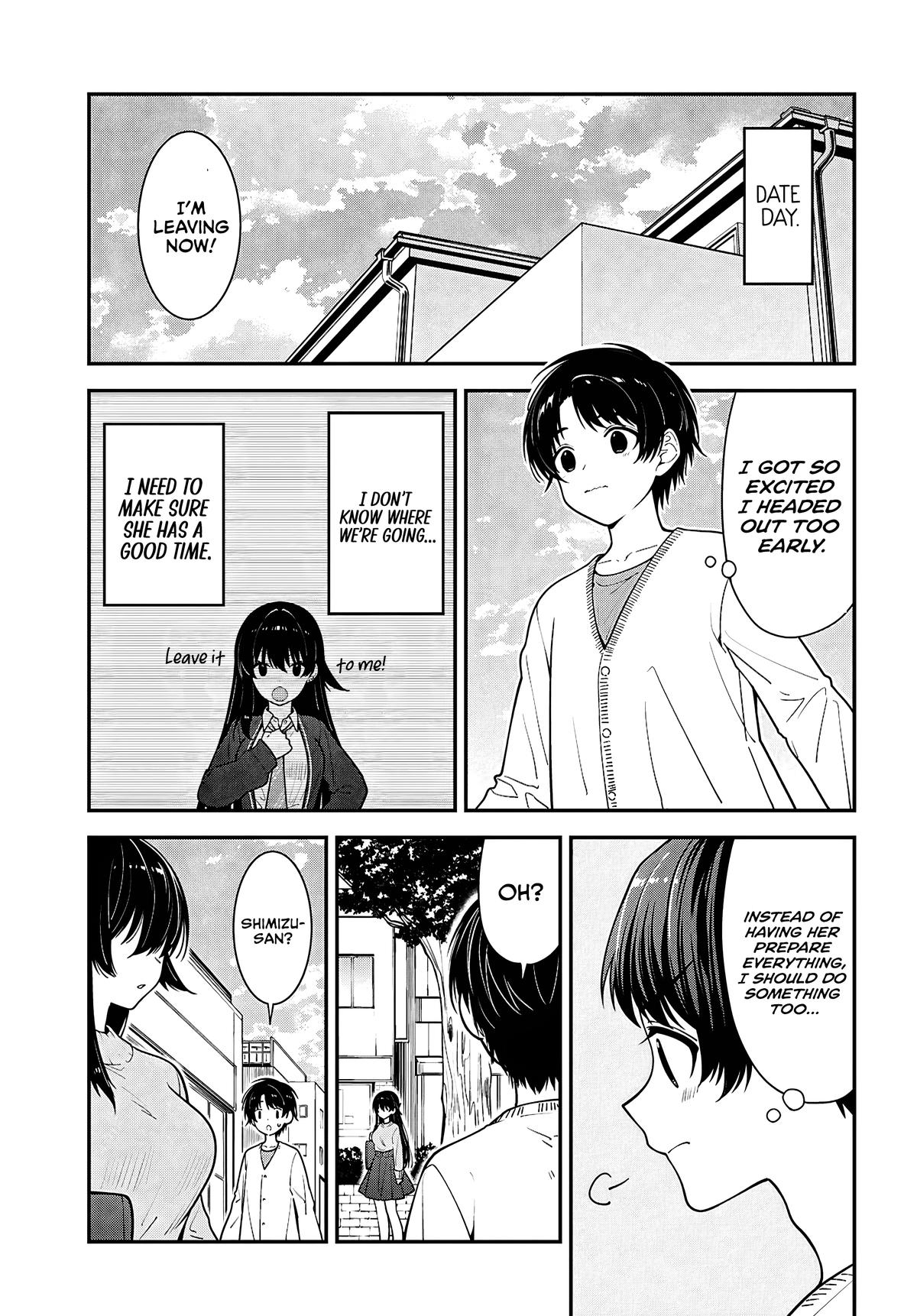 Tonari no Seki no Yankee Shimizu-san ga Kami wo Kuroku Sometekita Chap 20 - Next Chap 21