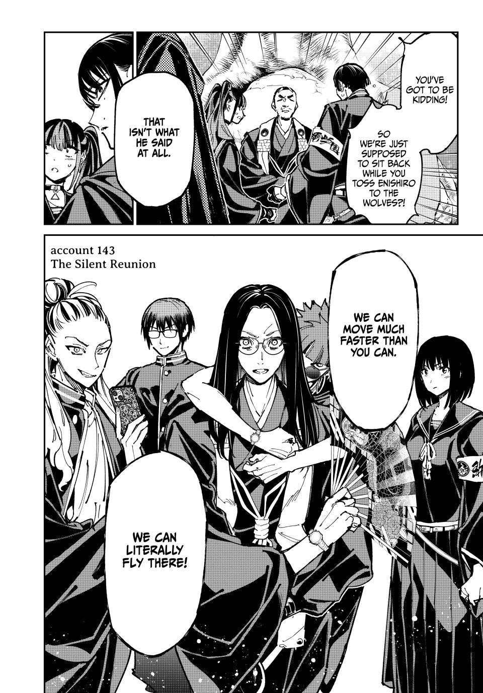 Dead Account Chap 143 - Next Chap 144