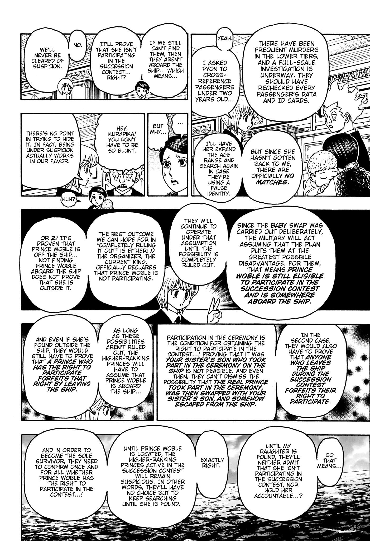 Hunter x Hunter Chap 414 - Next Chap 415