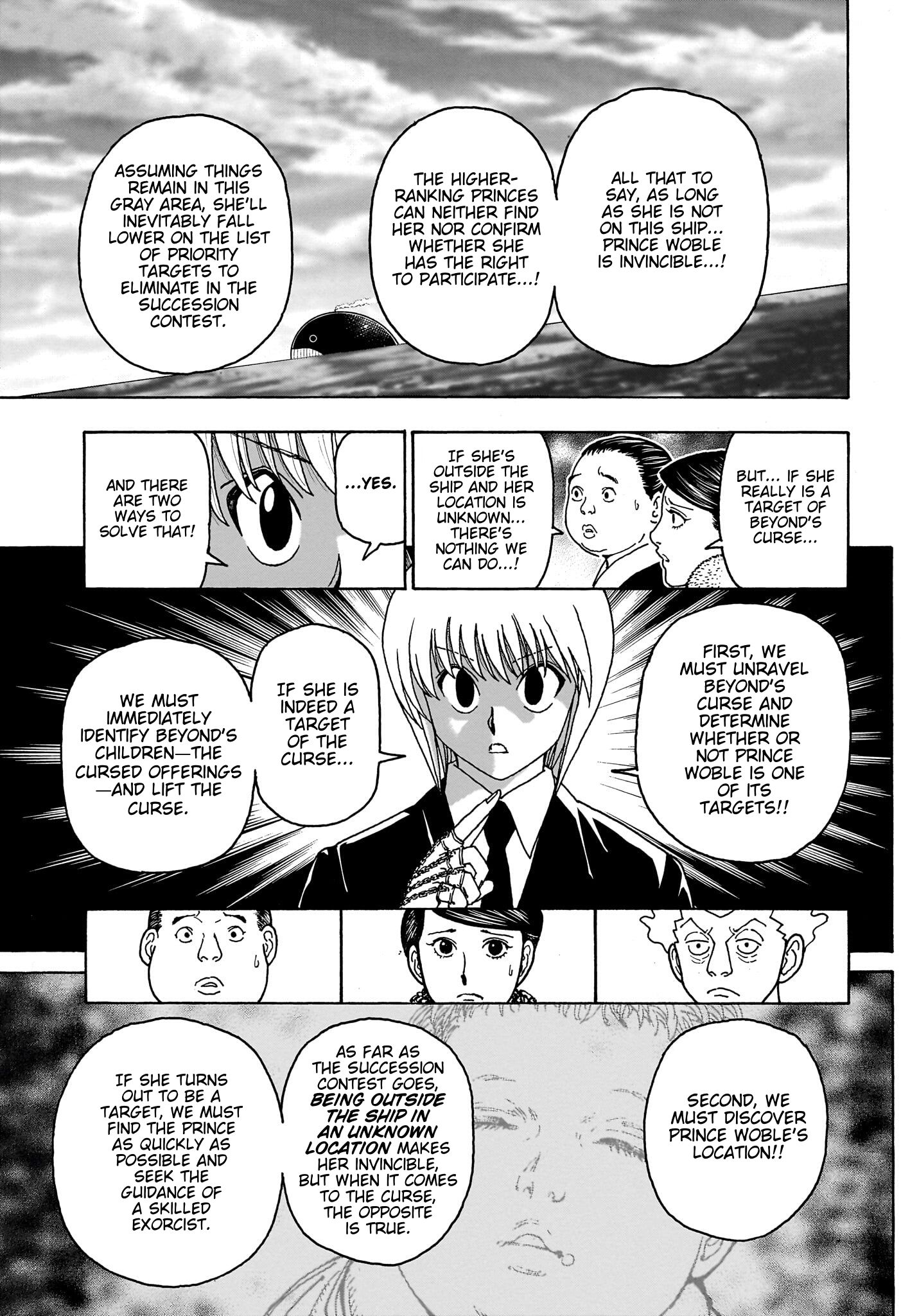 Hunter x Hunter Chap 414 - Next Chap 415