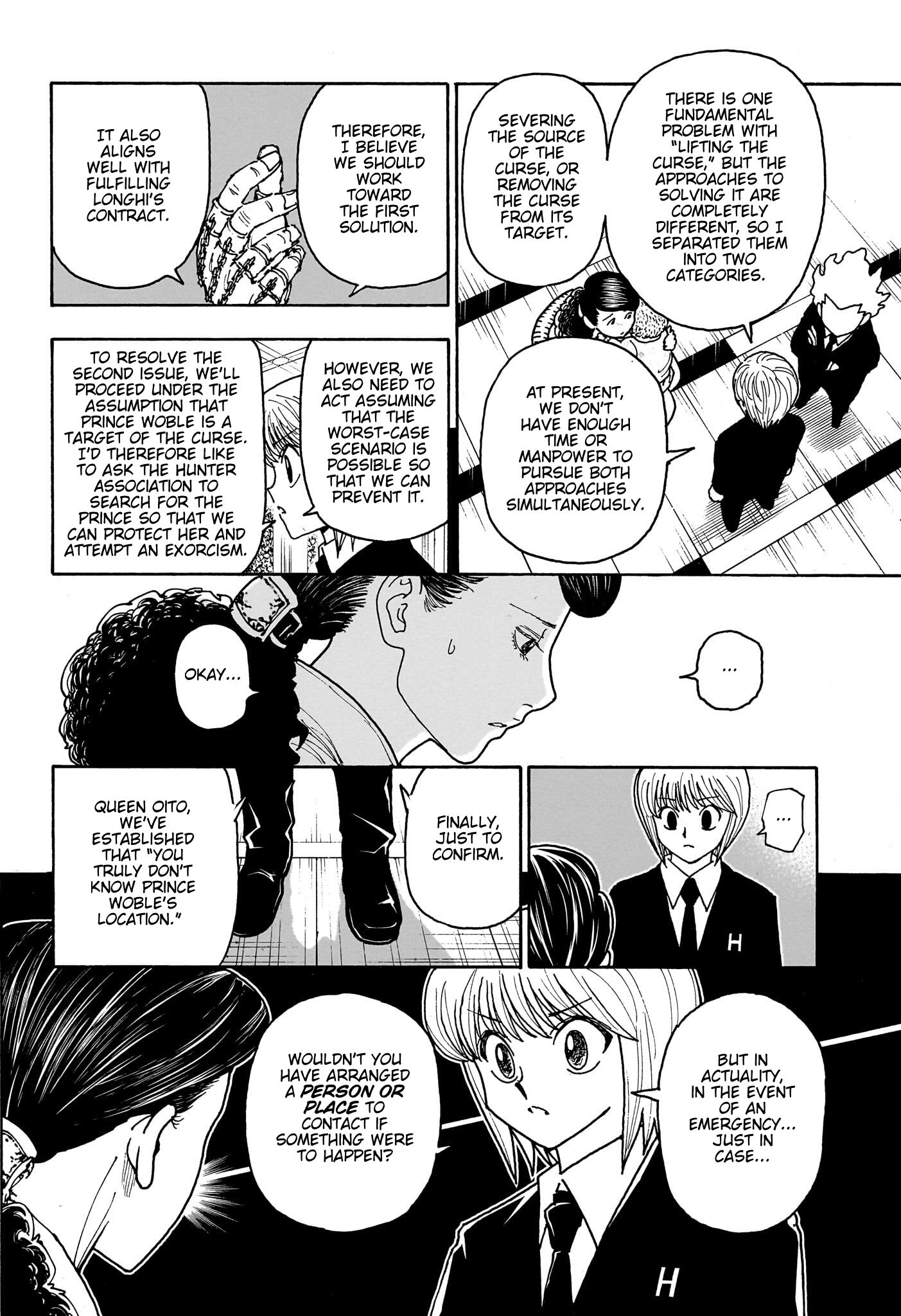 Hunter x Hunter Chap 414 - Next Chap 415