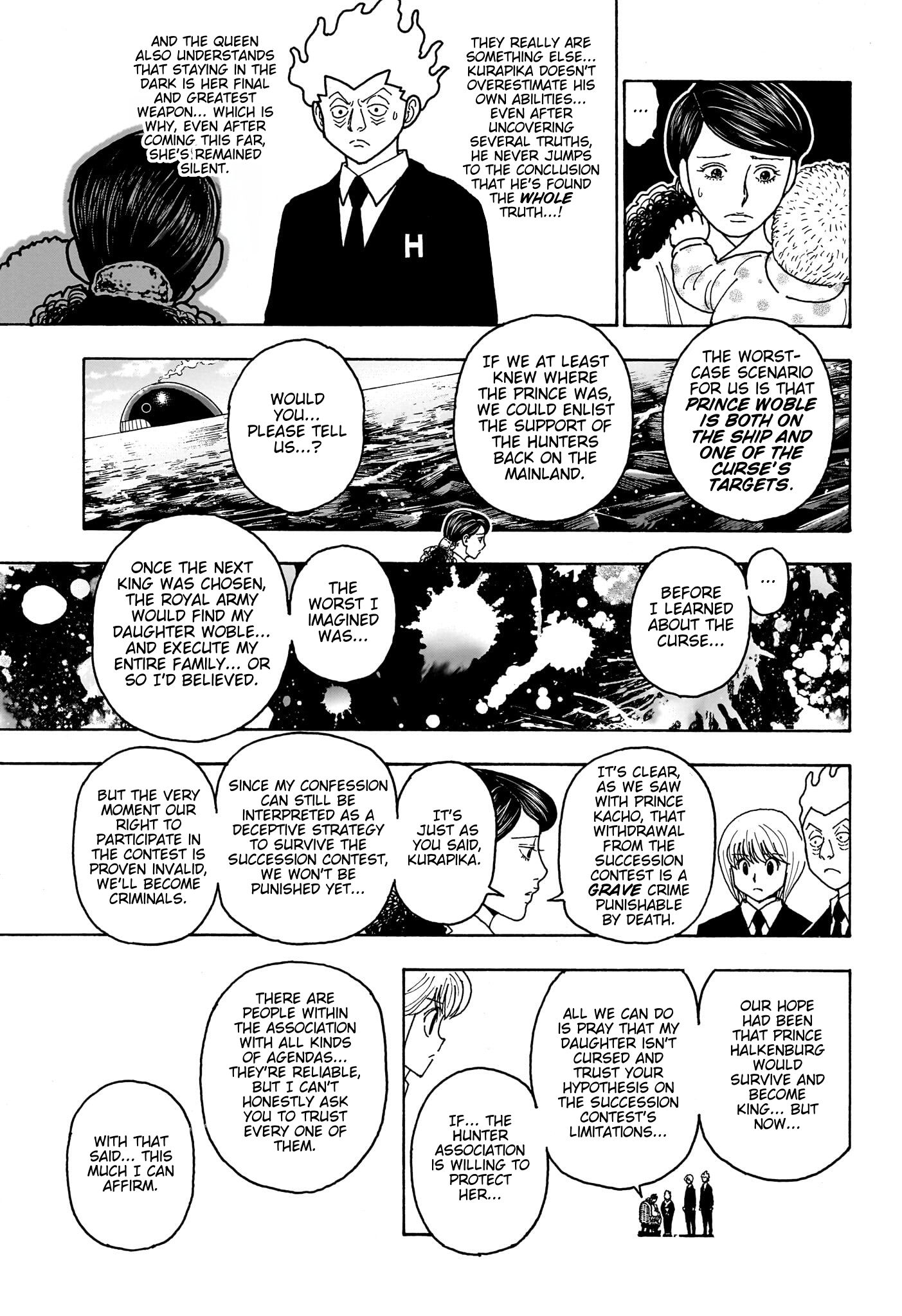 Hunter x Hunter Chap 414 - Next Chap 415