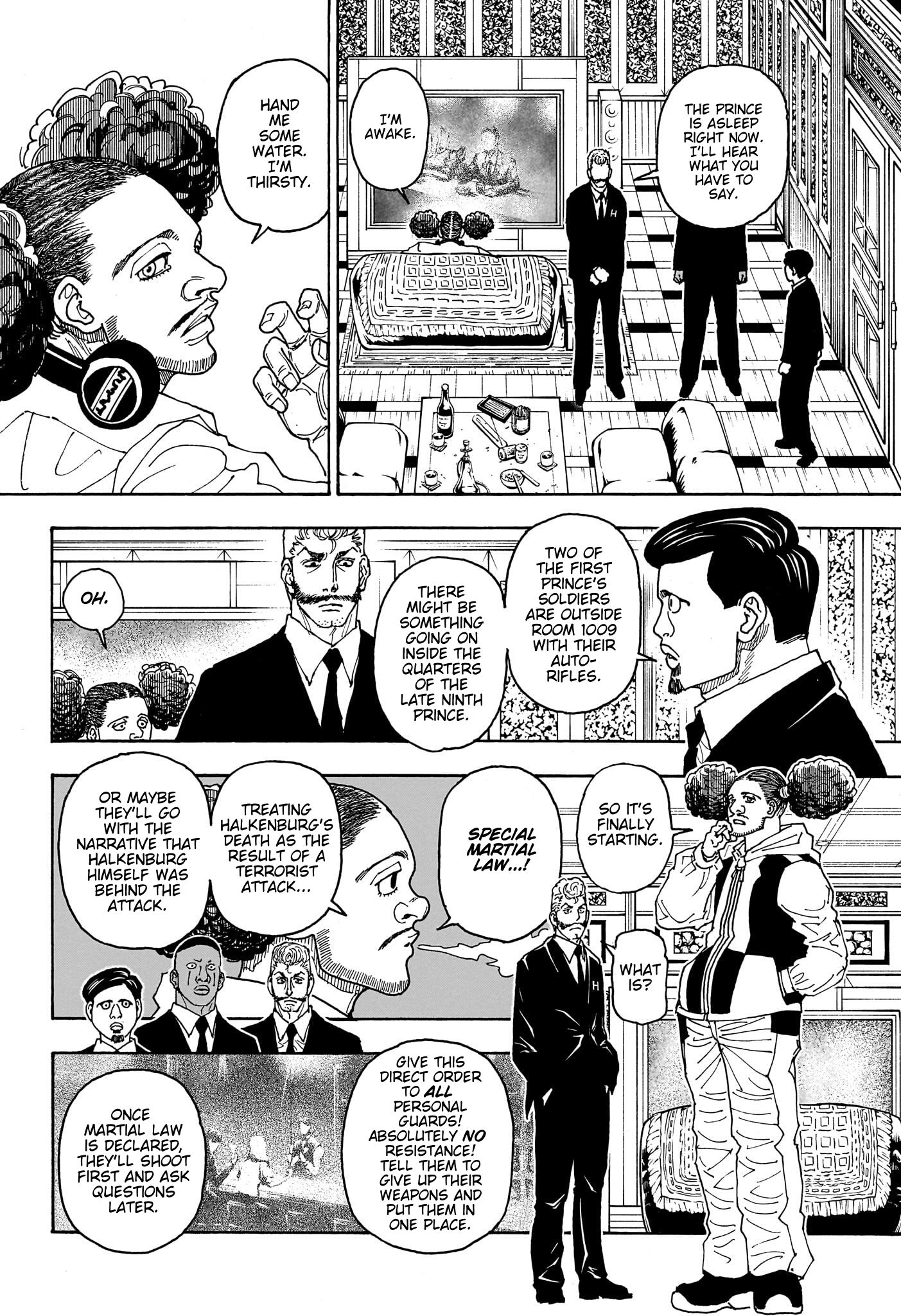 Hunter x Hunter Chap 414 - Next Chap 415