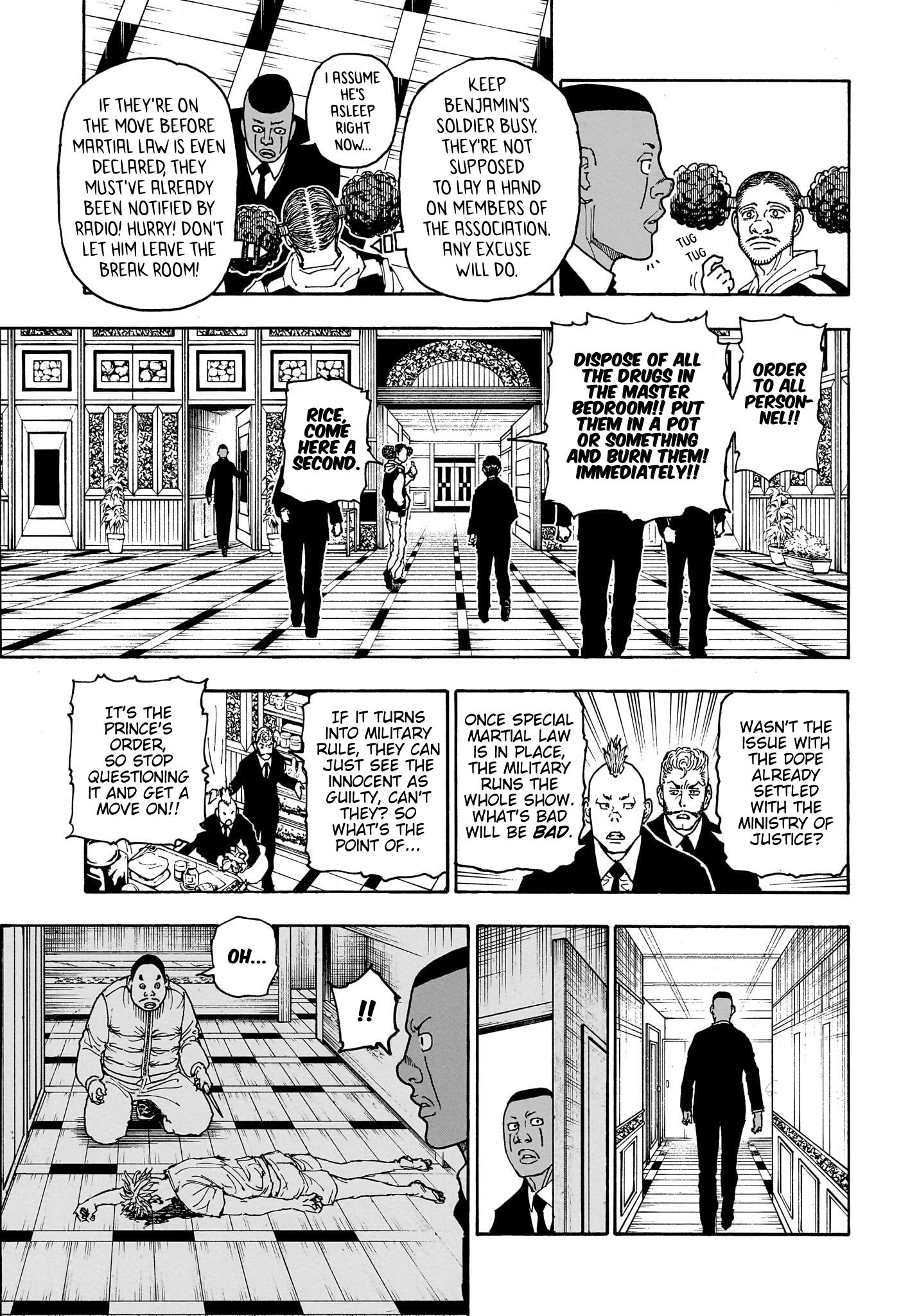 Hunter x Hunter Chap 414 - Next Chap 415