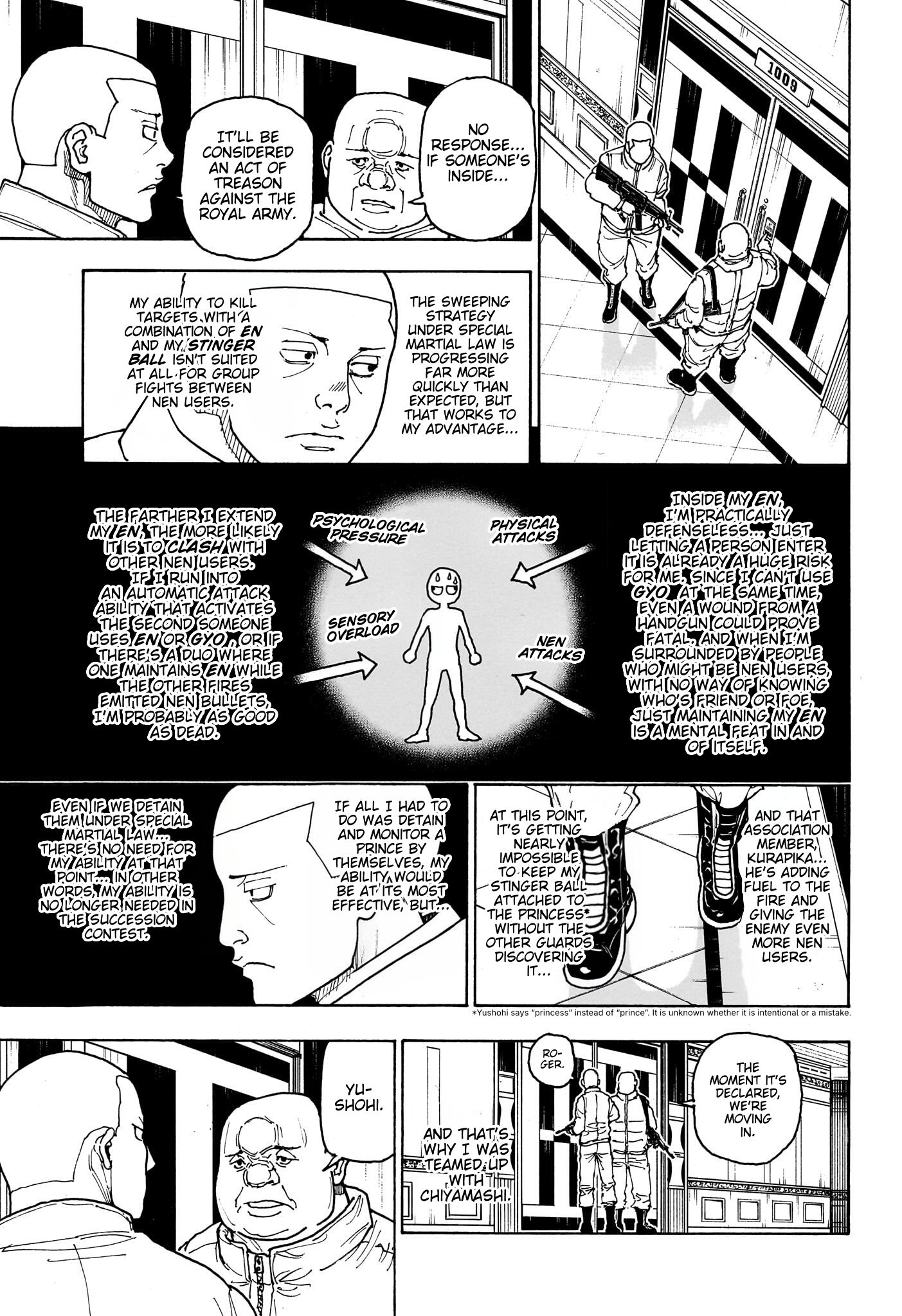Hunter x Hunter Chap 414 - Next Chap 415