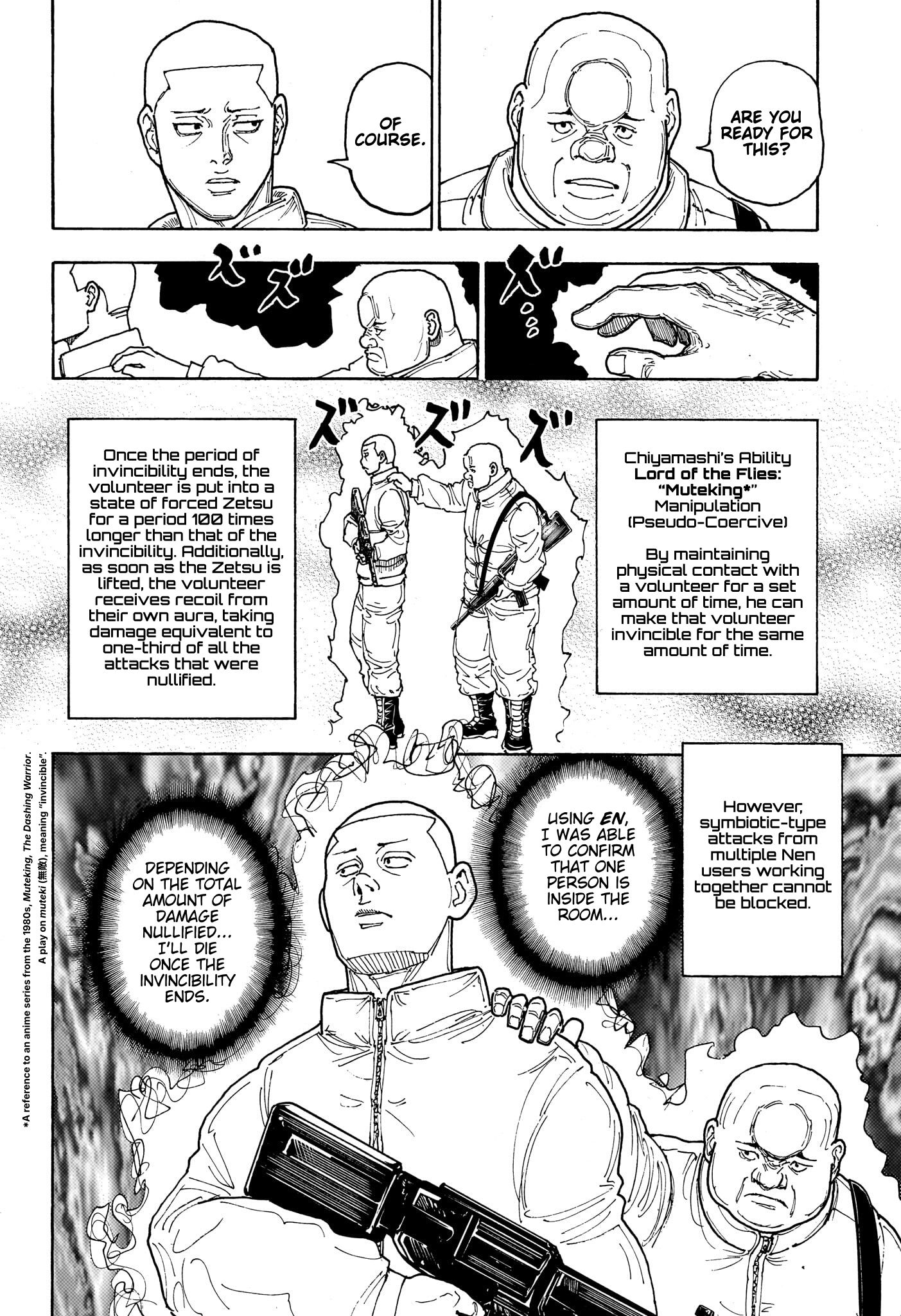 Hunter x Hunter Chap 414 - Next Chap 415