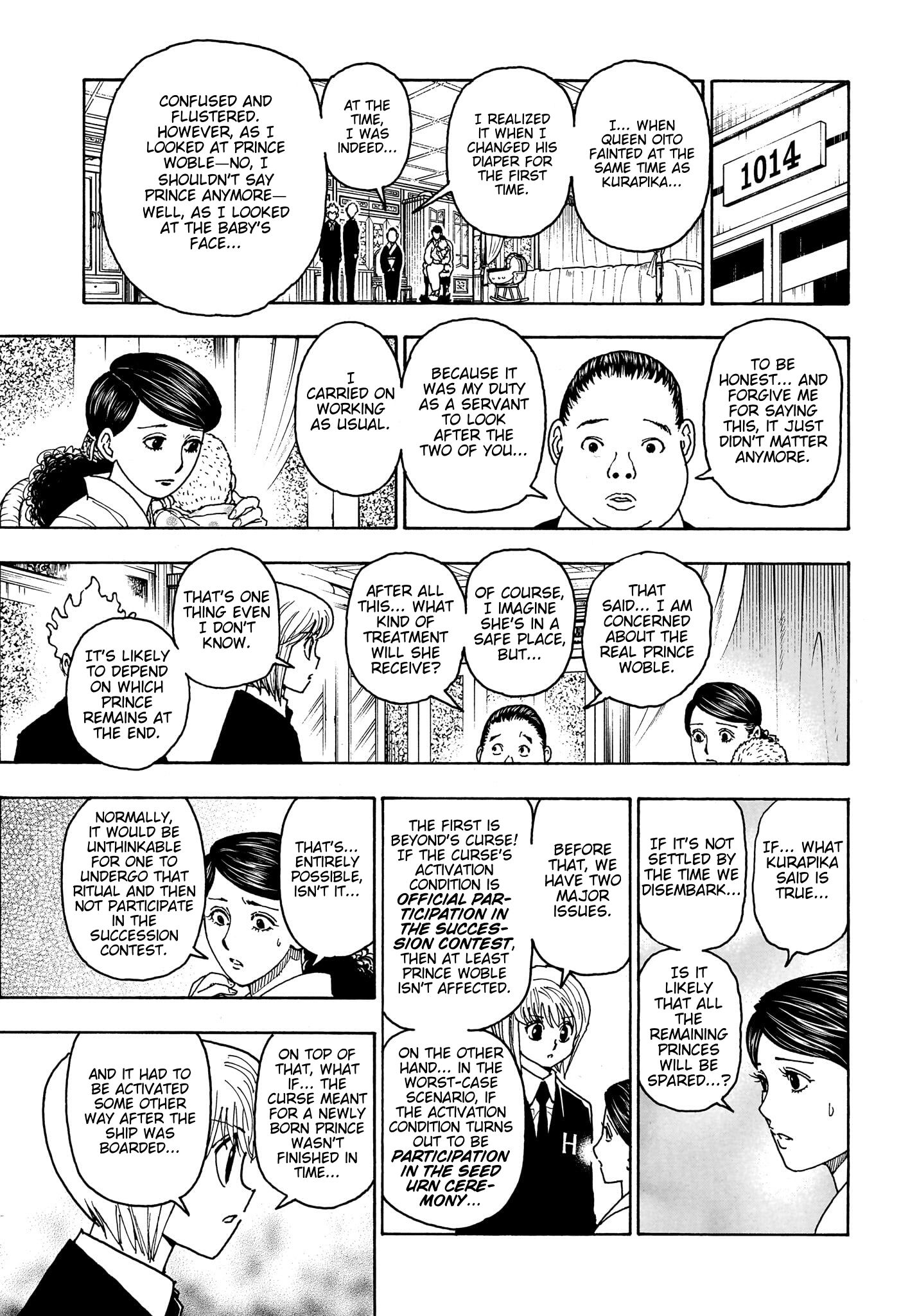 Hunter x Hunter Chap 414 - Next Chap 415