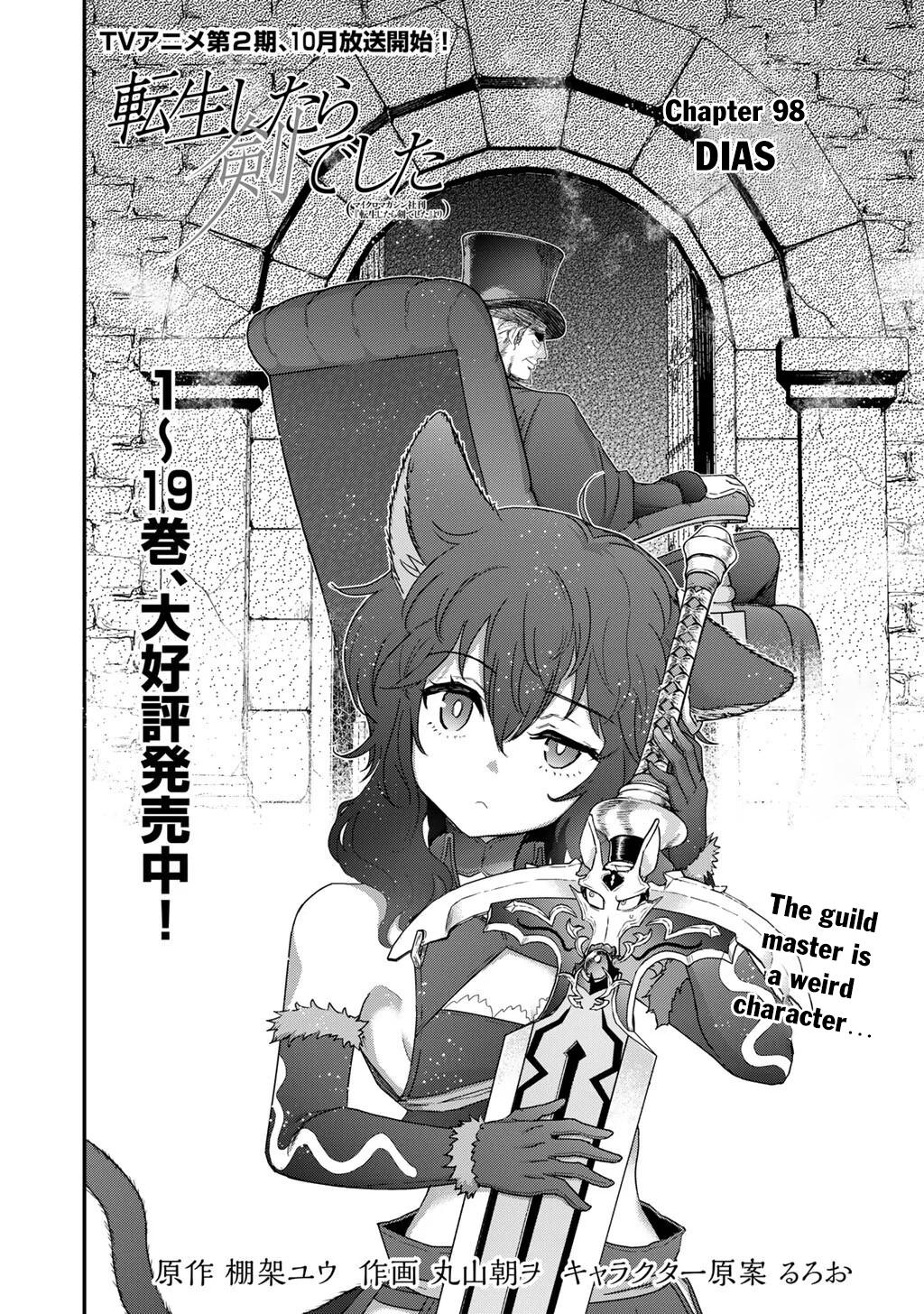 Tensei shitara Ken deshita Chap 98 - Next Chap 99