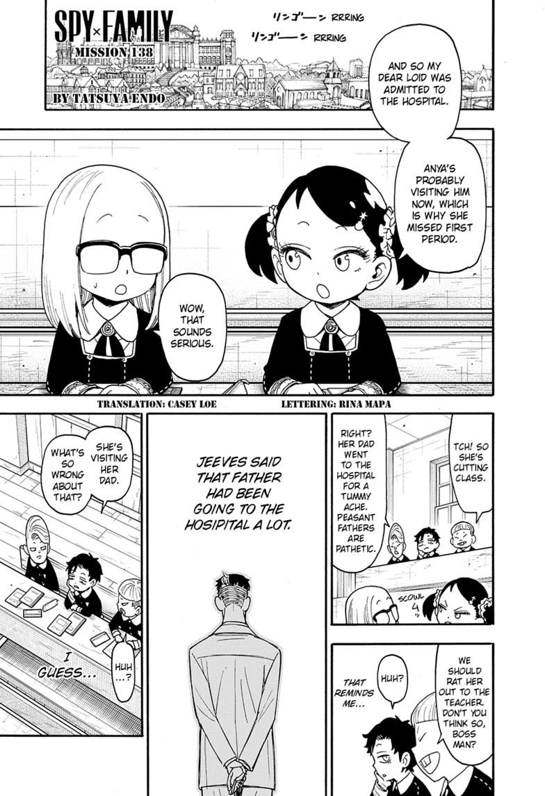 SPY x FAMILY Chap 138 - Next Chap 139