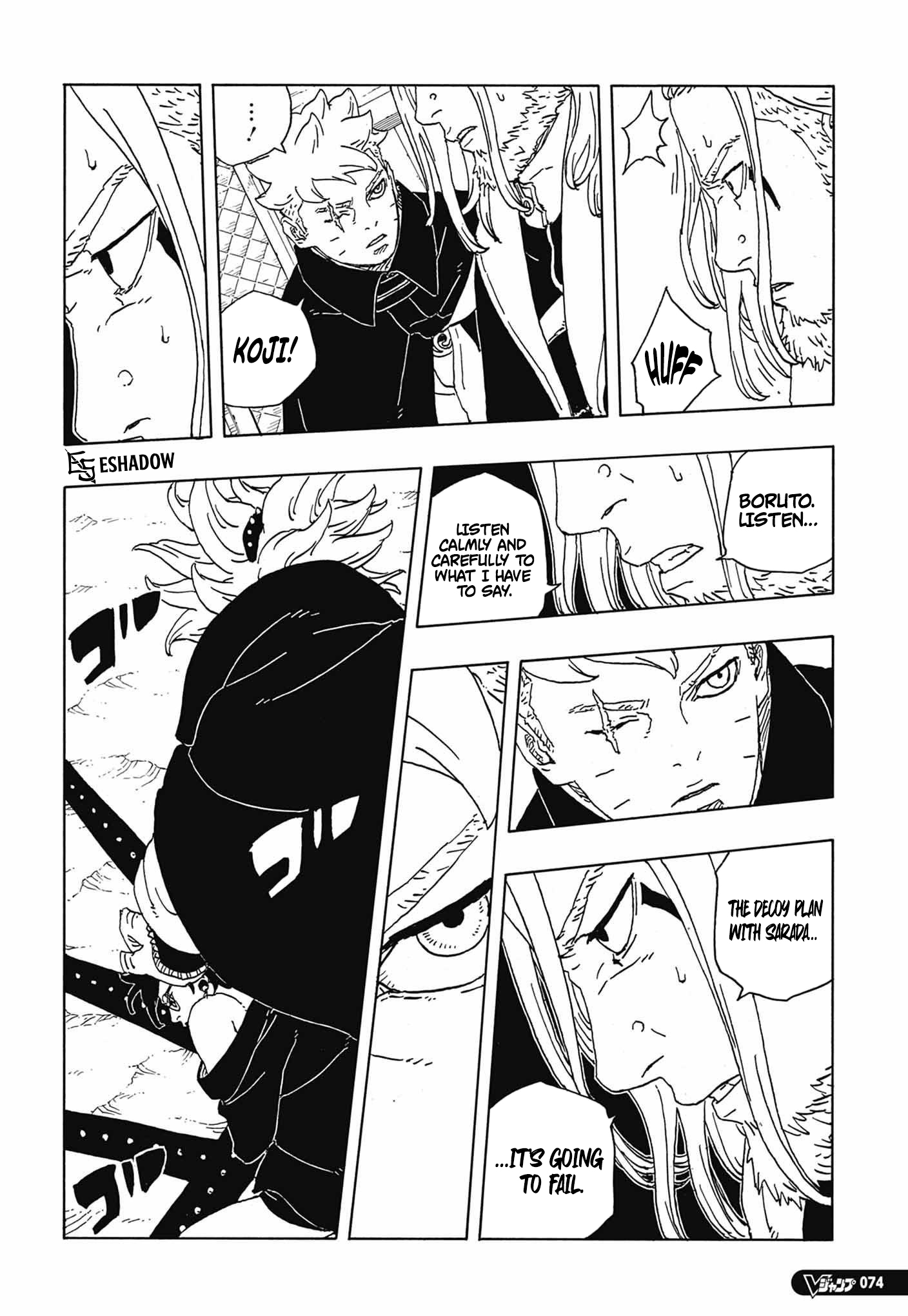 Boruto: Two Blue Vortex Chap 36 - Next Chap 37