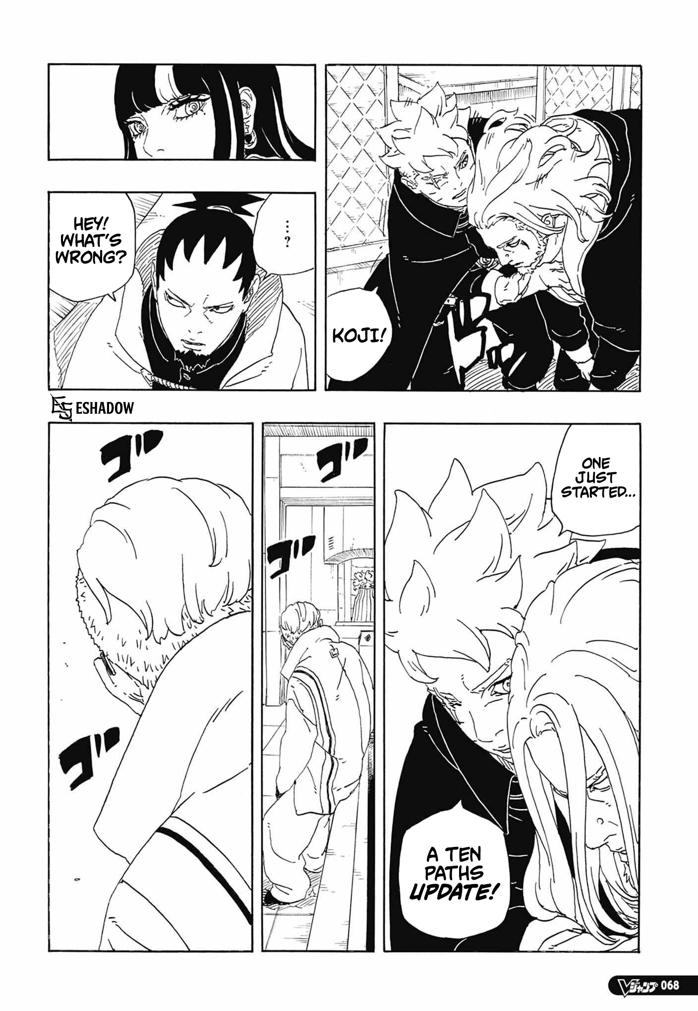 Boruto: Two Blue Vortex Chap 36 - Next Chap 37