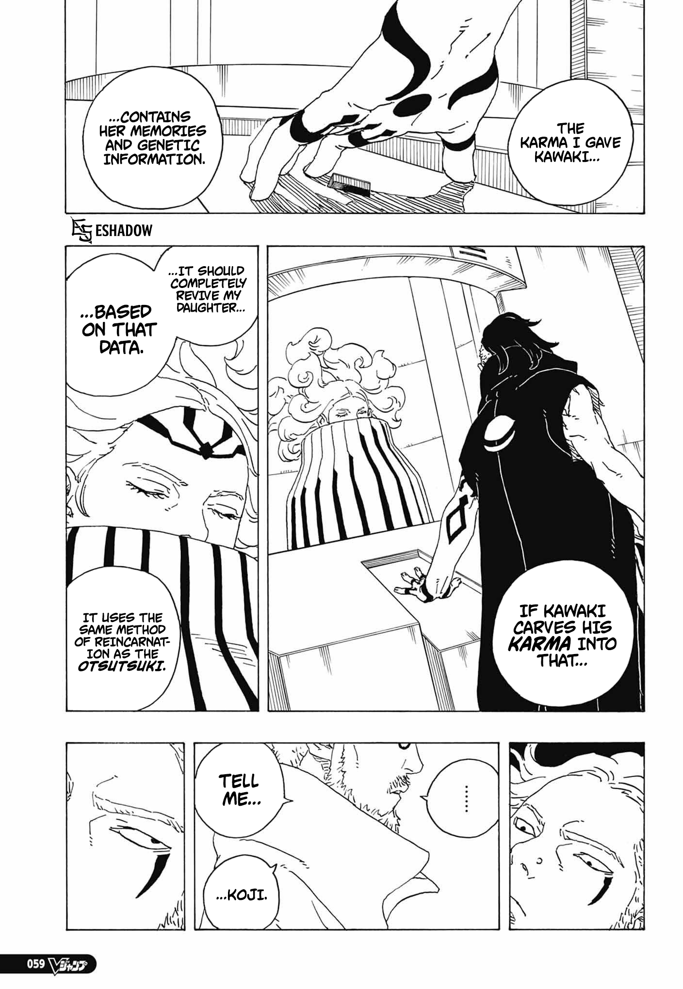 Boruto: Two Blue Vortex Chap 36 - Next Chap 37