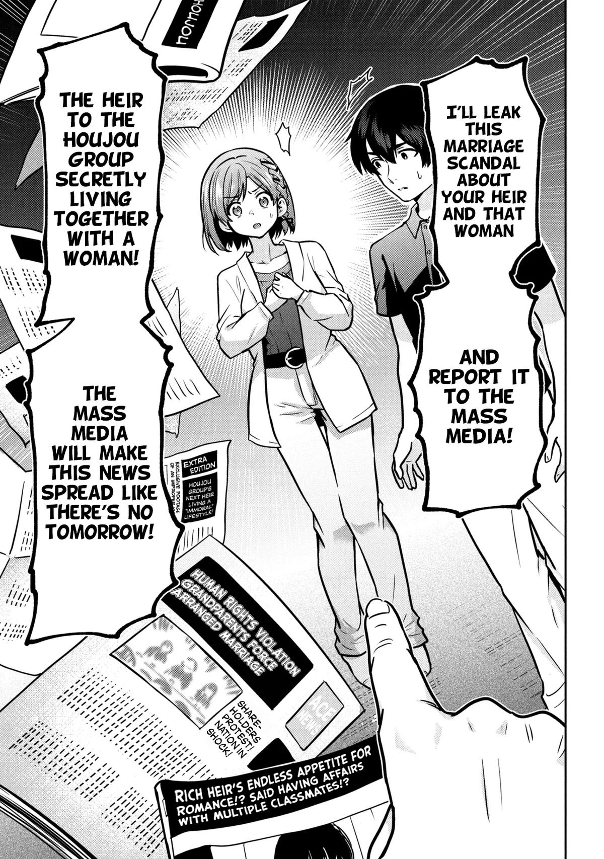 Class no Daikirai na Joshi to Kekkon suru Koto ni Natta. Chap 49.2 - Next Chap 50.2