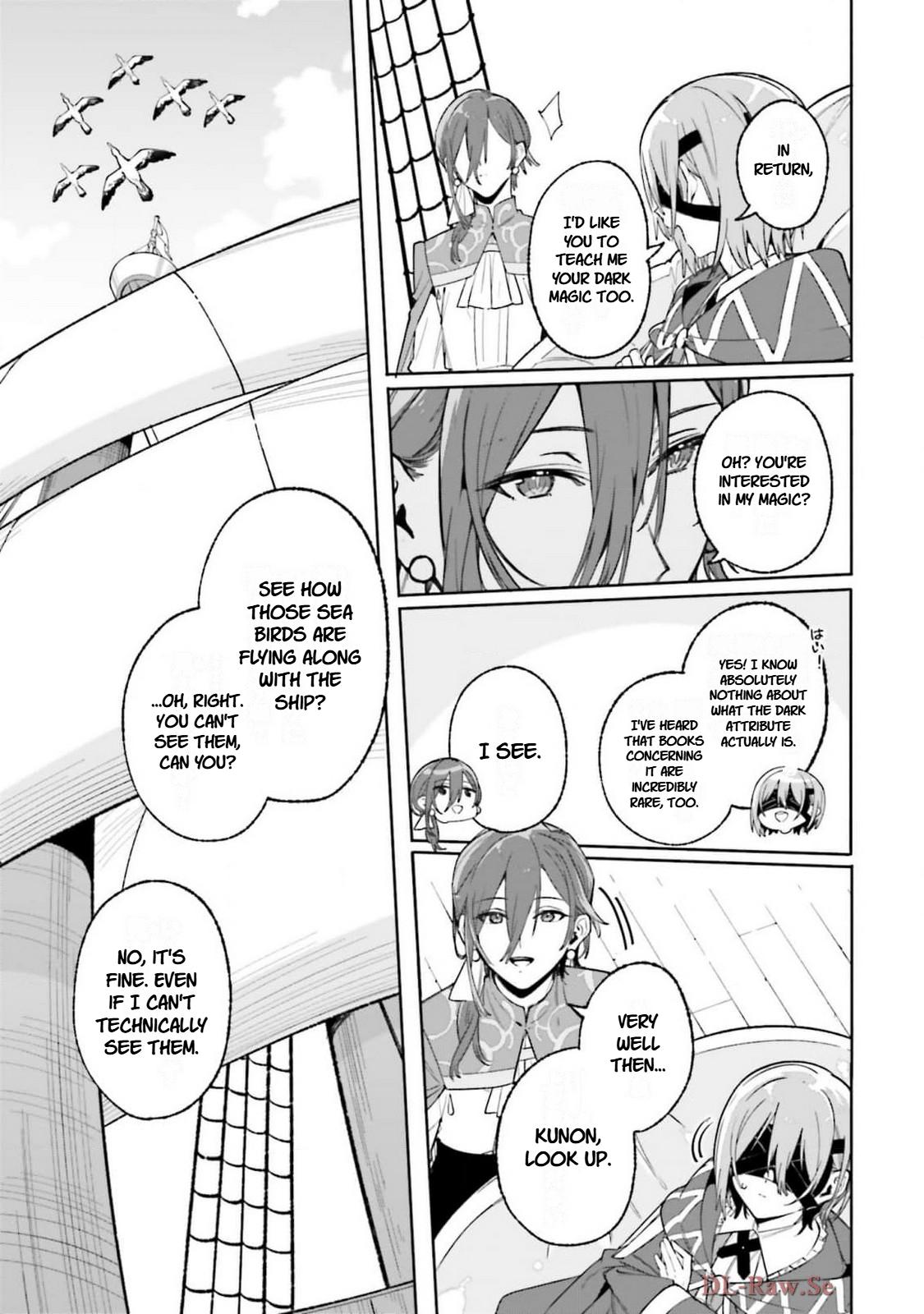 Majutsushi Kunon wa Mieteiru Chap 29 - Next Chap 30
