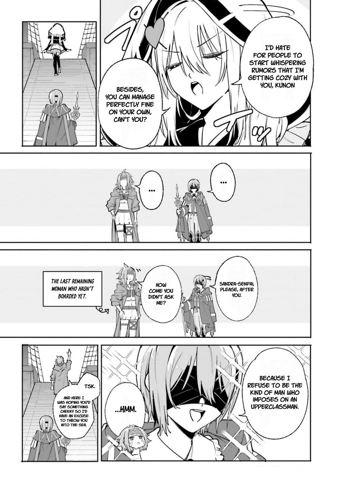 Majutsushi Kunon wa Mieteiru Chap 29 - Next Chap 30