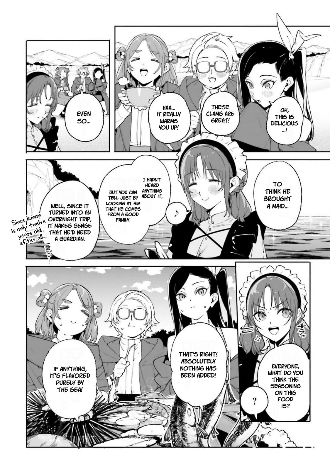Majutsushi Kunon wa Mieteiru Chap 29 - Next Chap 30
