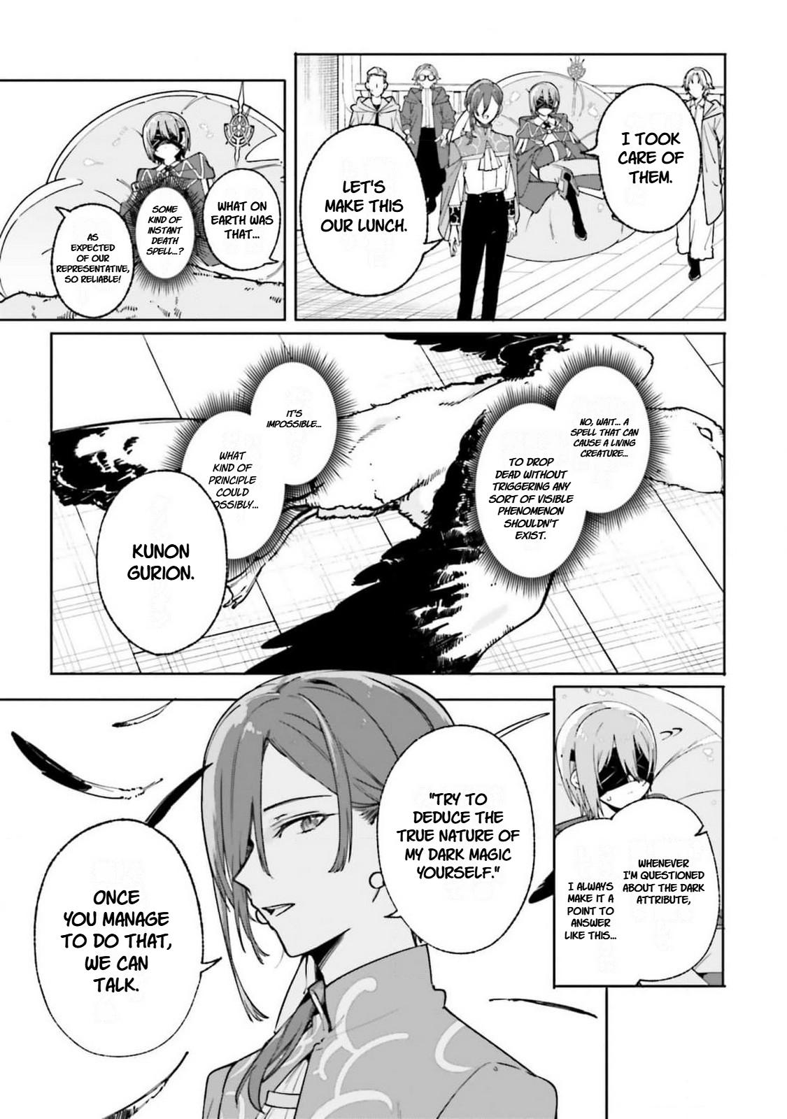 Majutsushi Kunon wa Mieteiru Chap 29 - Next Chap 30