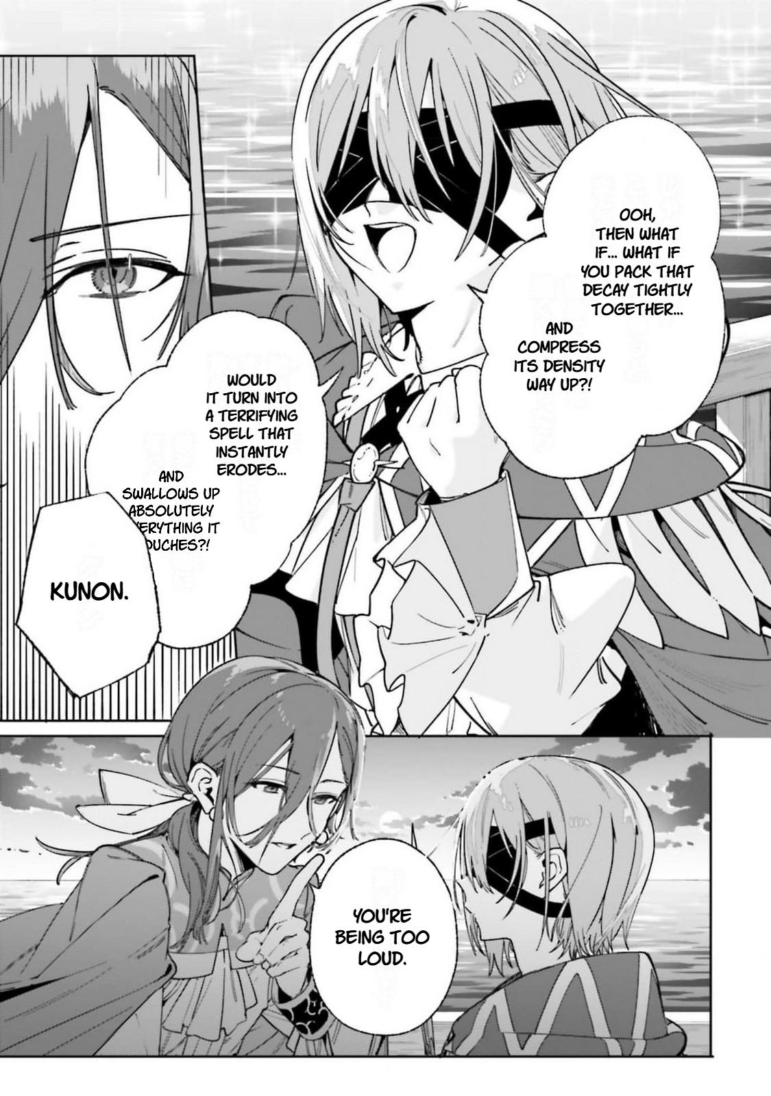 Majutsushi Kunon wa Mieteiru Chap 30 - Next Chap 31