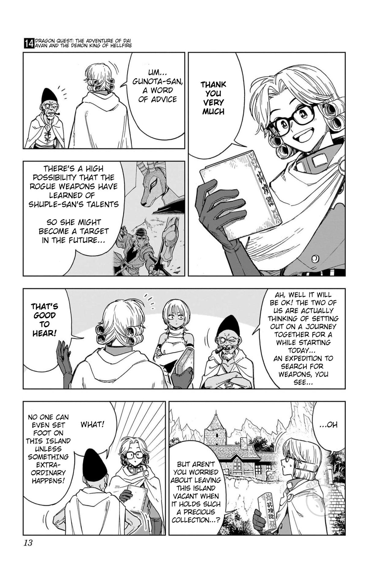 Dragon Quest: Dai no Daibouken - Yuusha Avan to Gokuen no Maou Chap 53 - Next Chap 54