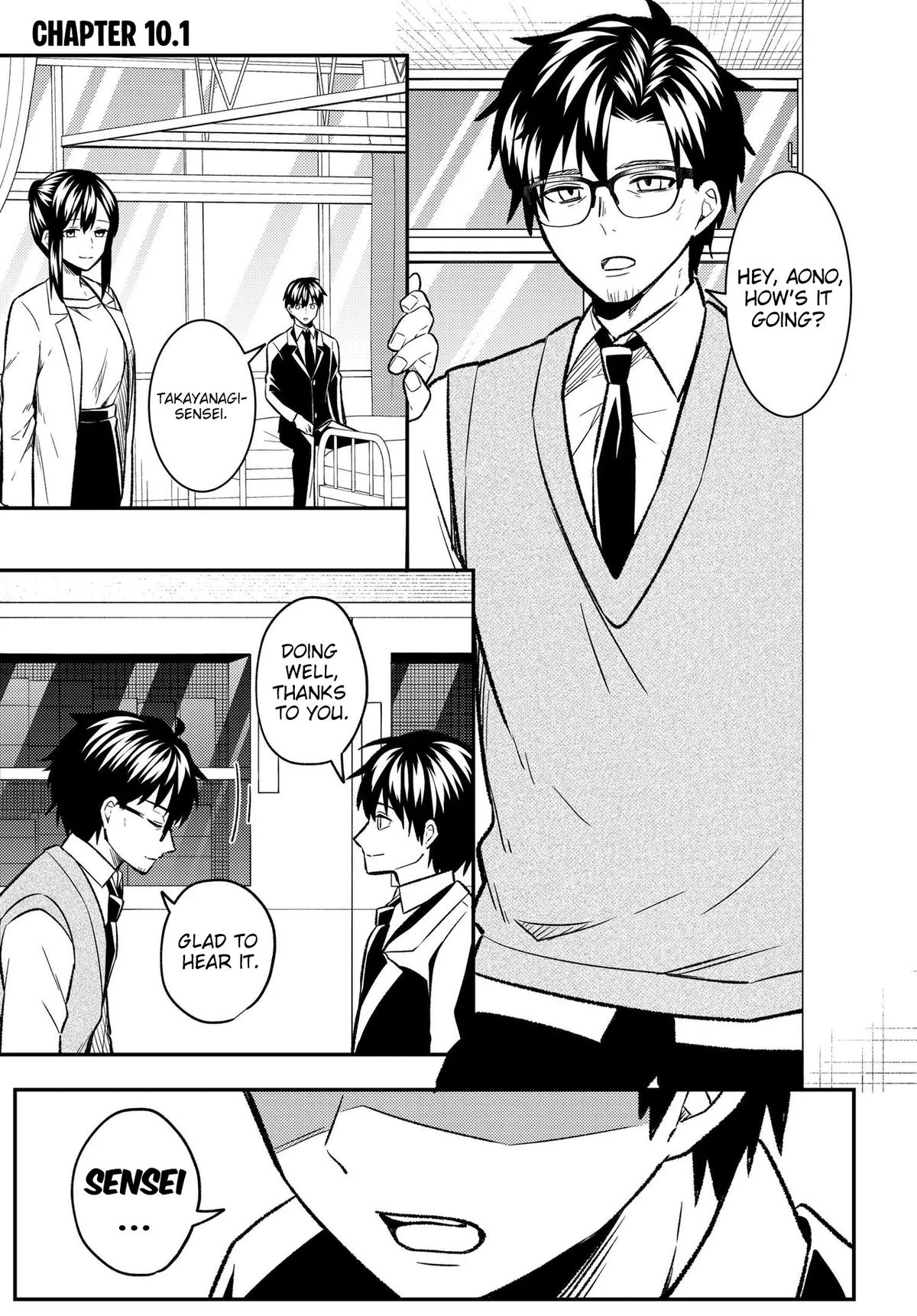 Jinsei Gyakuten: Uwaki sare, Enzai wo Kiserareta Ore ga, Gakuen Ichi no Bishoujo ni Natsukareru Chap 10.1 - Next Chap 11.1