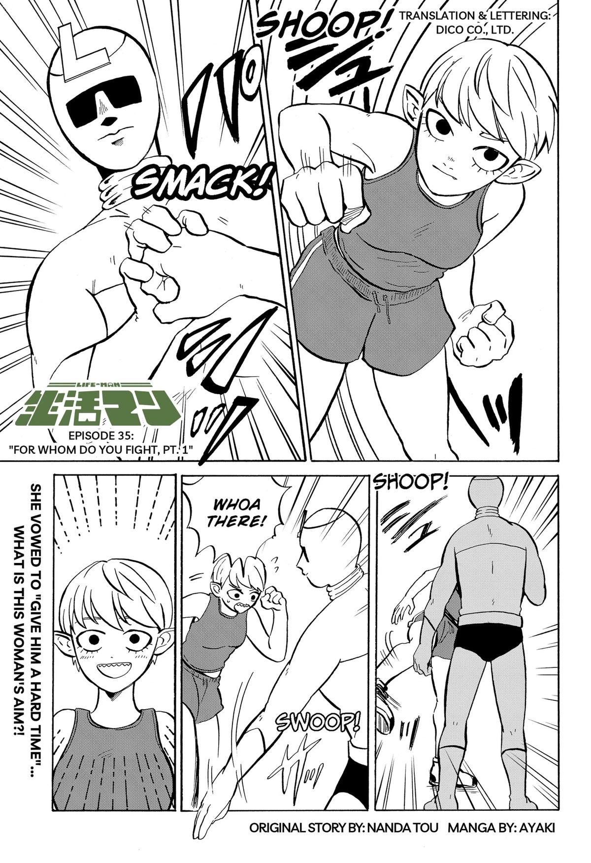 Seikatsu Man Chap 35 - Next Chap 36