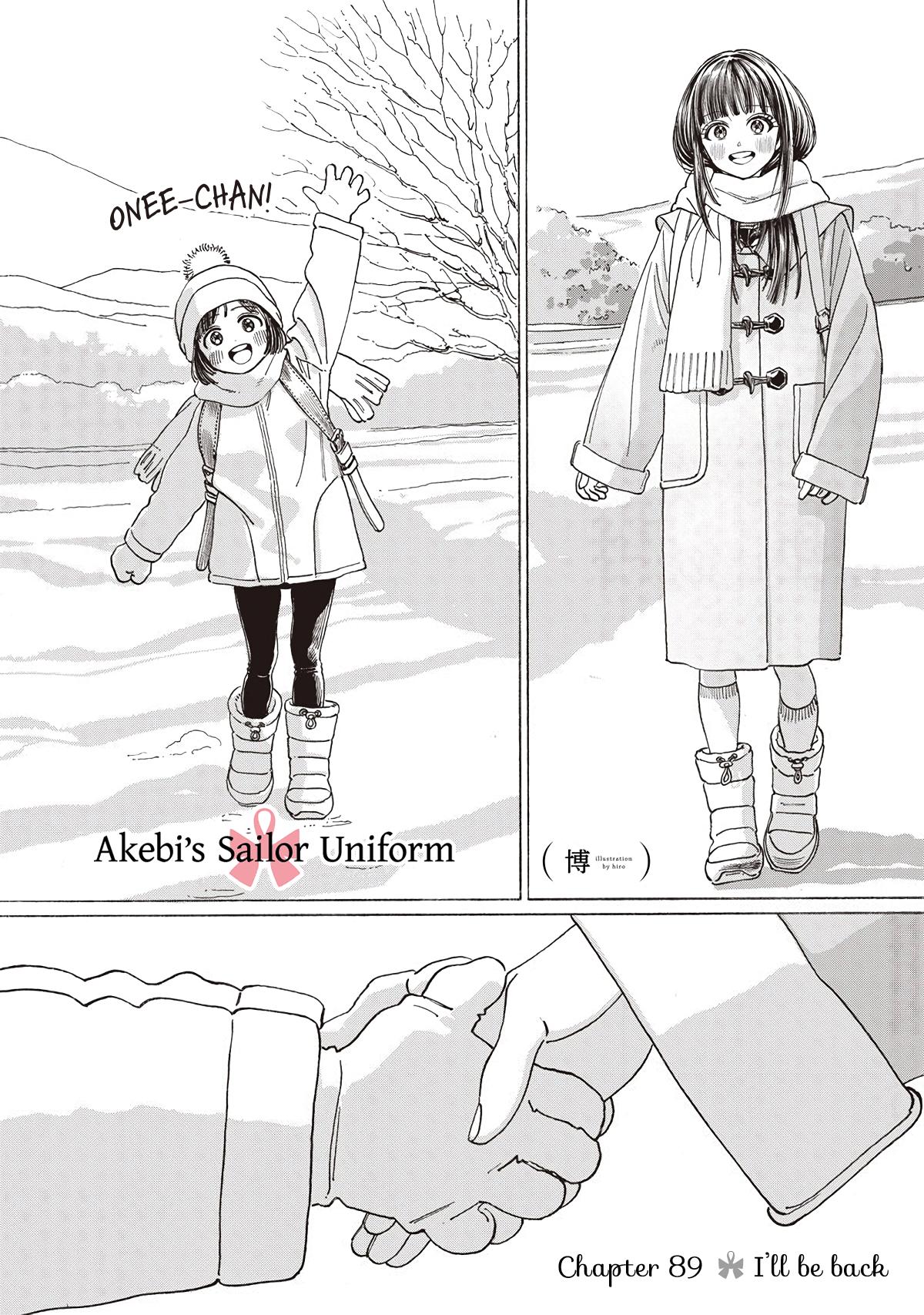 Akebi-chan no Sailor Fuku Chap 89 - Next Chap 90