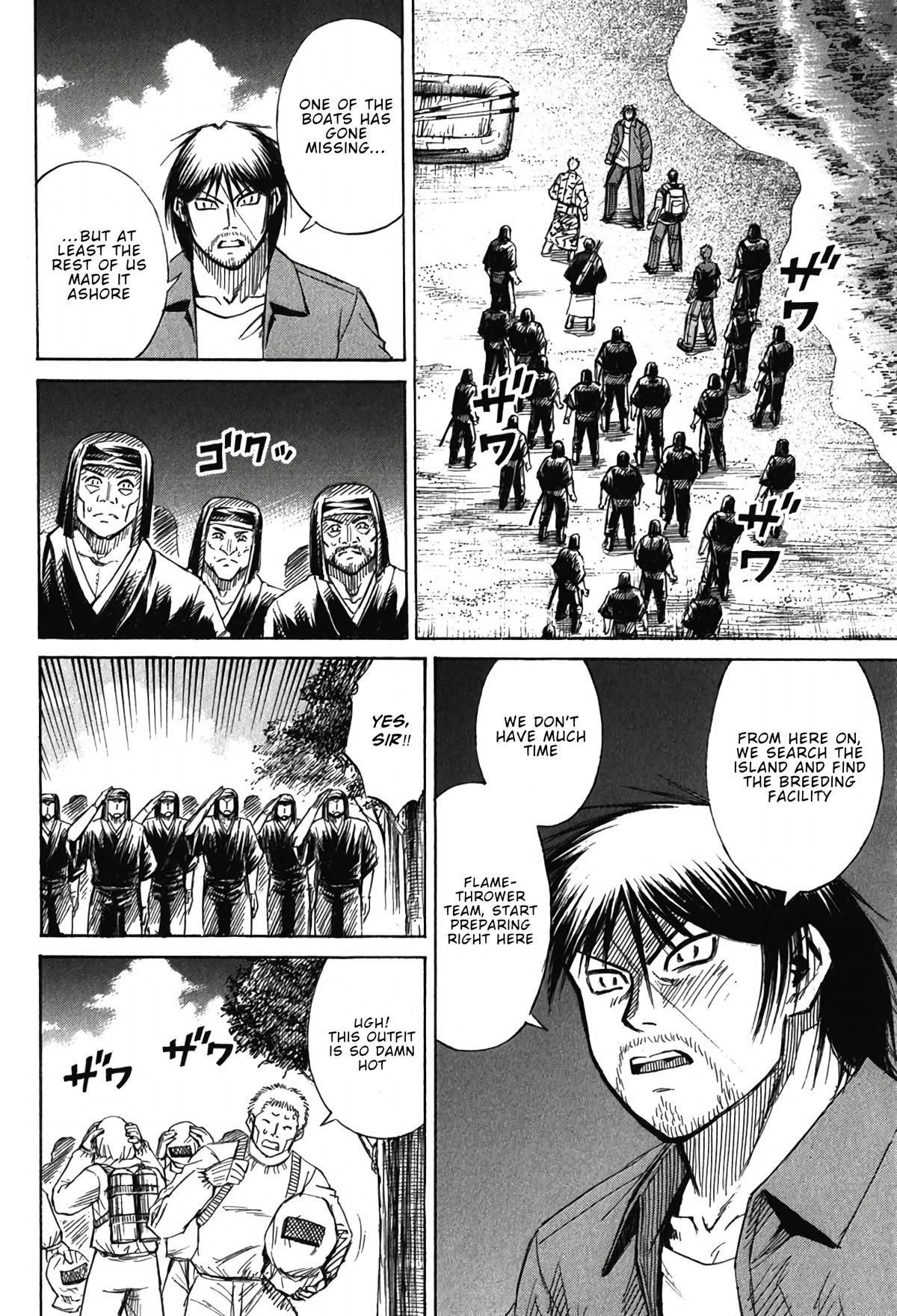 Higanjima - Saigo no 47 Hiai Chap 134 - Next Chap 135
