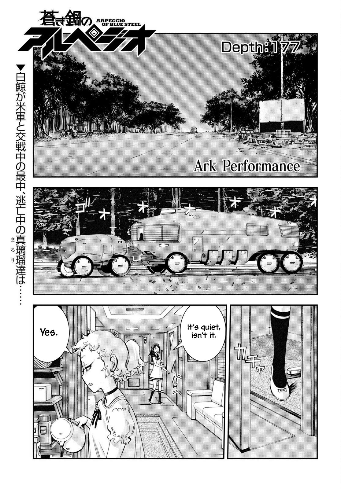 Aoki Hagane no Arpeggio Chap 177 - Next Chap 178