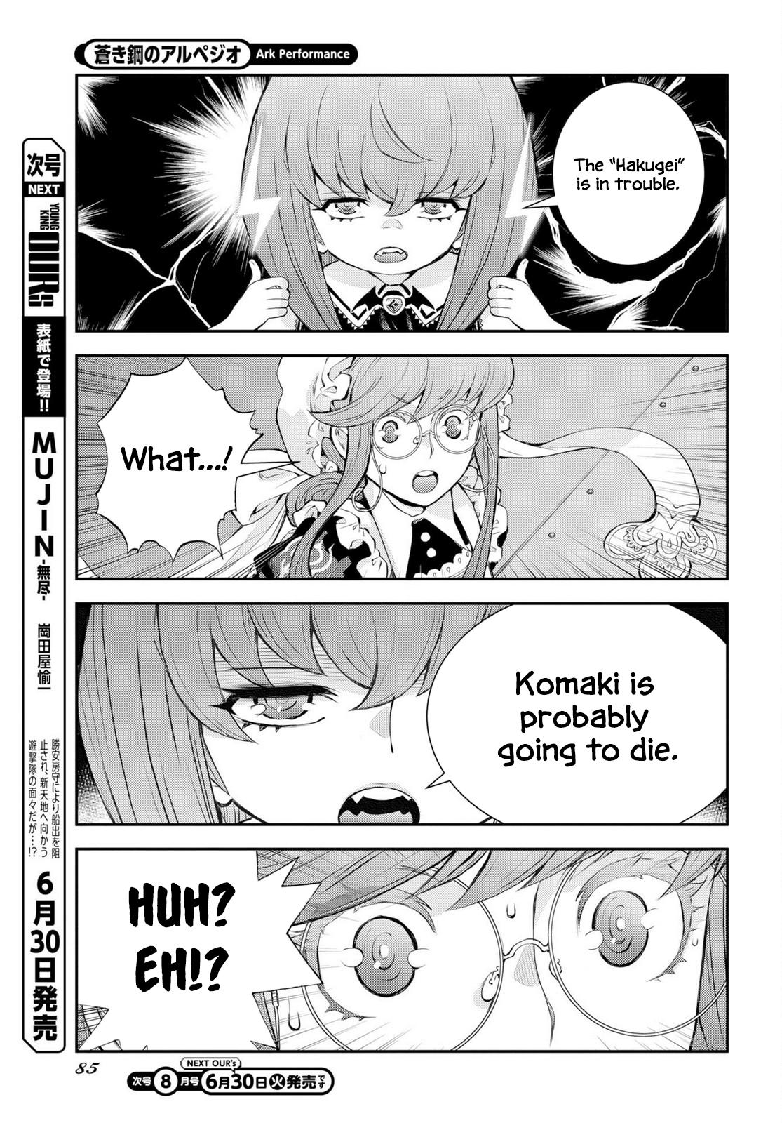 Aoki Hagane no Arpeggio Chap 177 - Next Chap 178