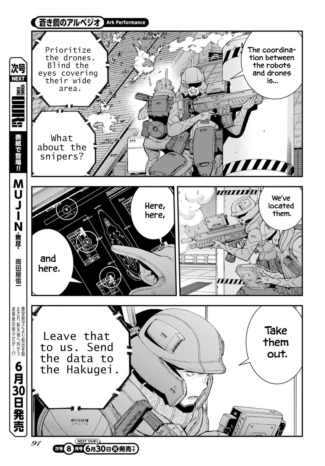 Aoki Hagane no Arpeggio Chap 177 - Next Chap 178