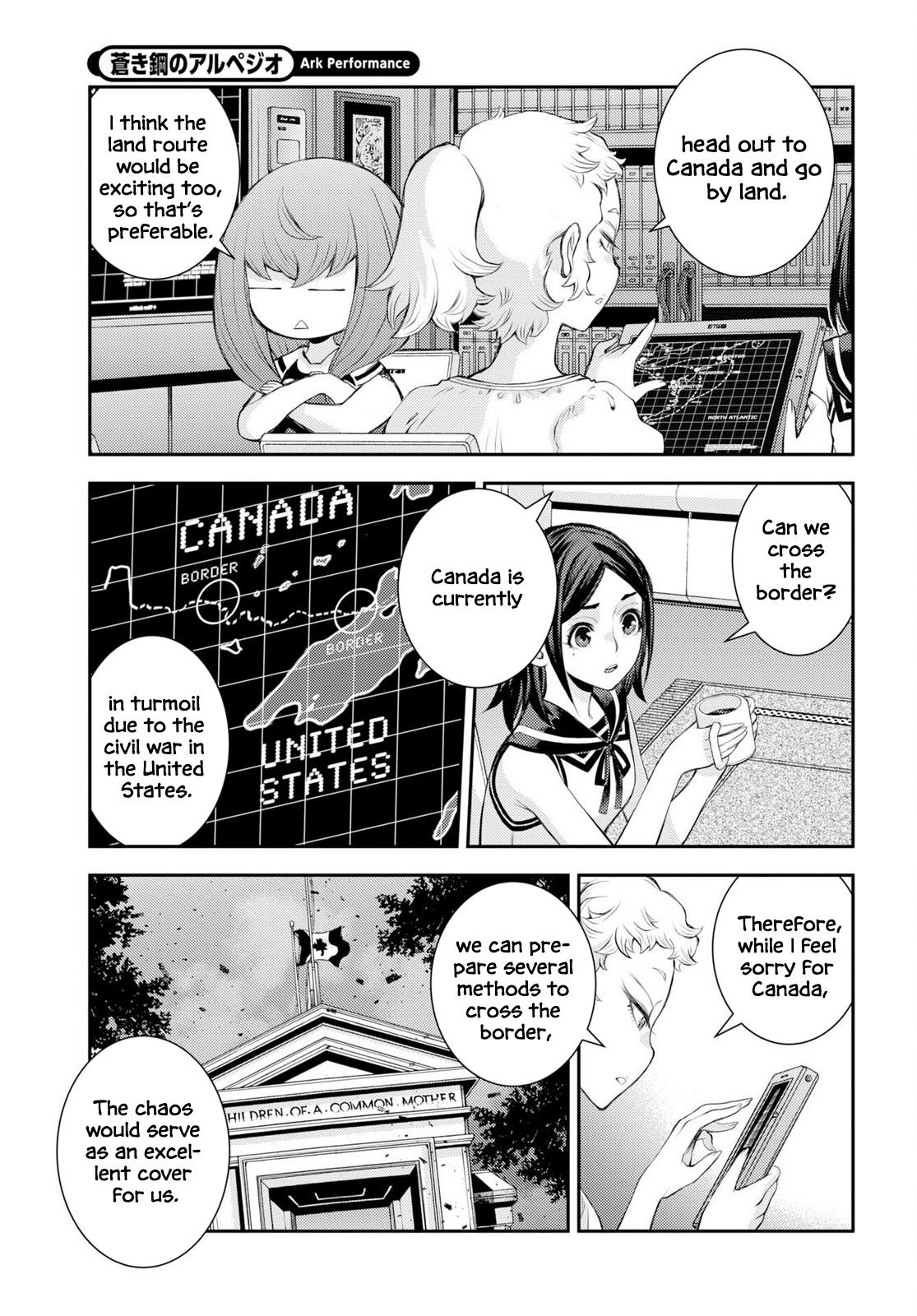 Aoki Hagane no Arpeggio Chap 177 - Next Chap 178