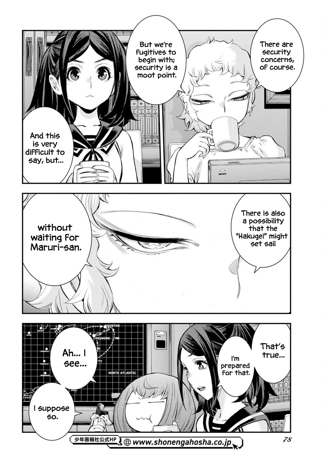 Aoki Hagane no Arpeggio Chap 177 - Next Chap 178