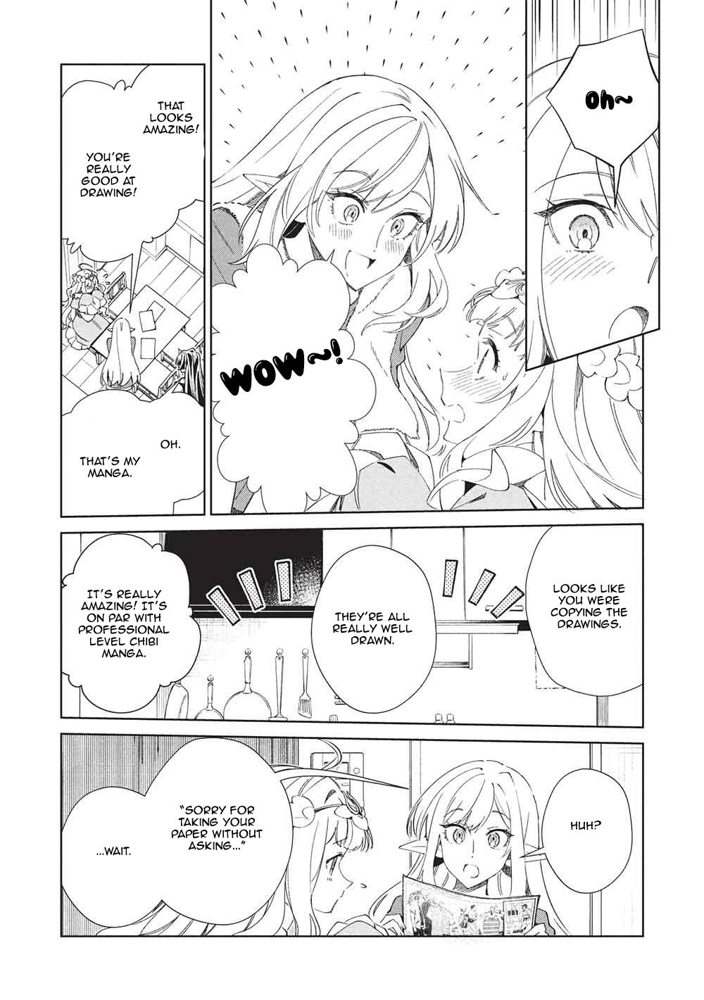 Nihon e Youkoso Elf-san Chap 68 - Next Chap 69