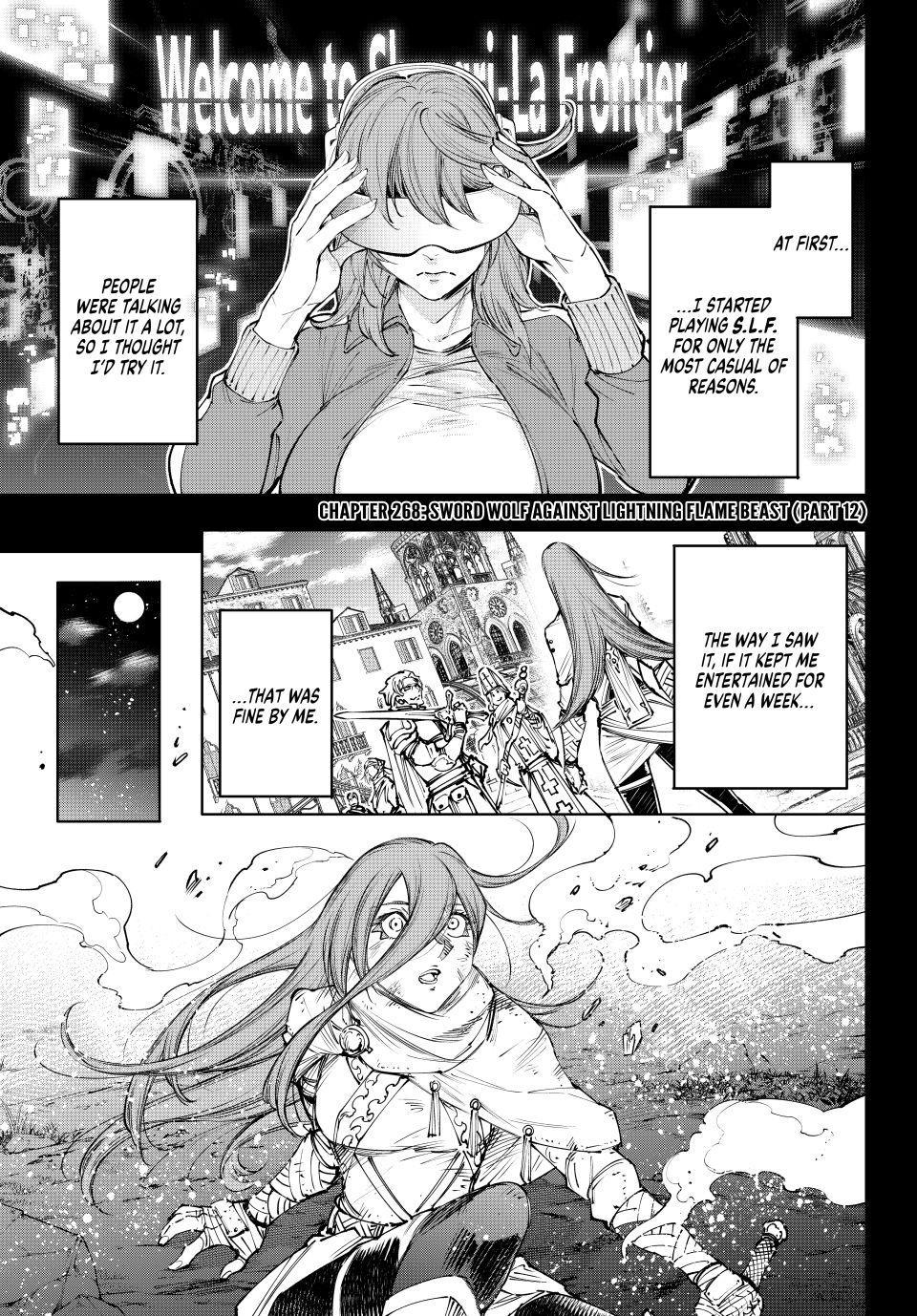 Shangri-La Frontier raw Chap 268 - Next Chap 269